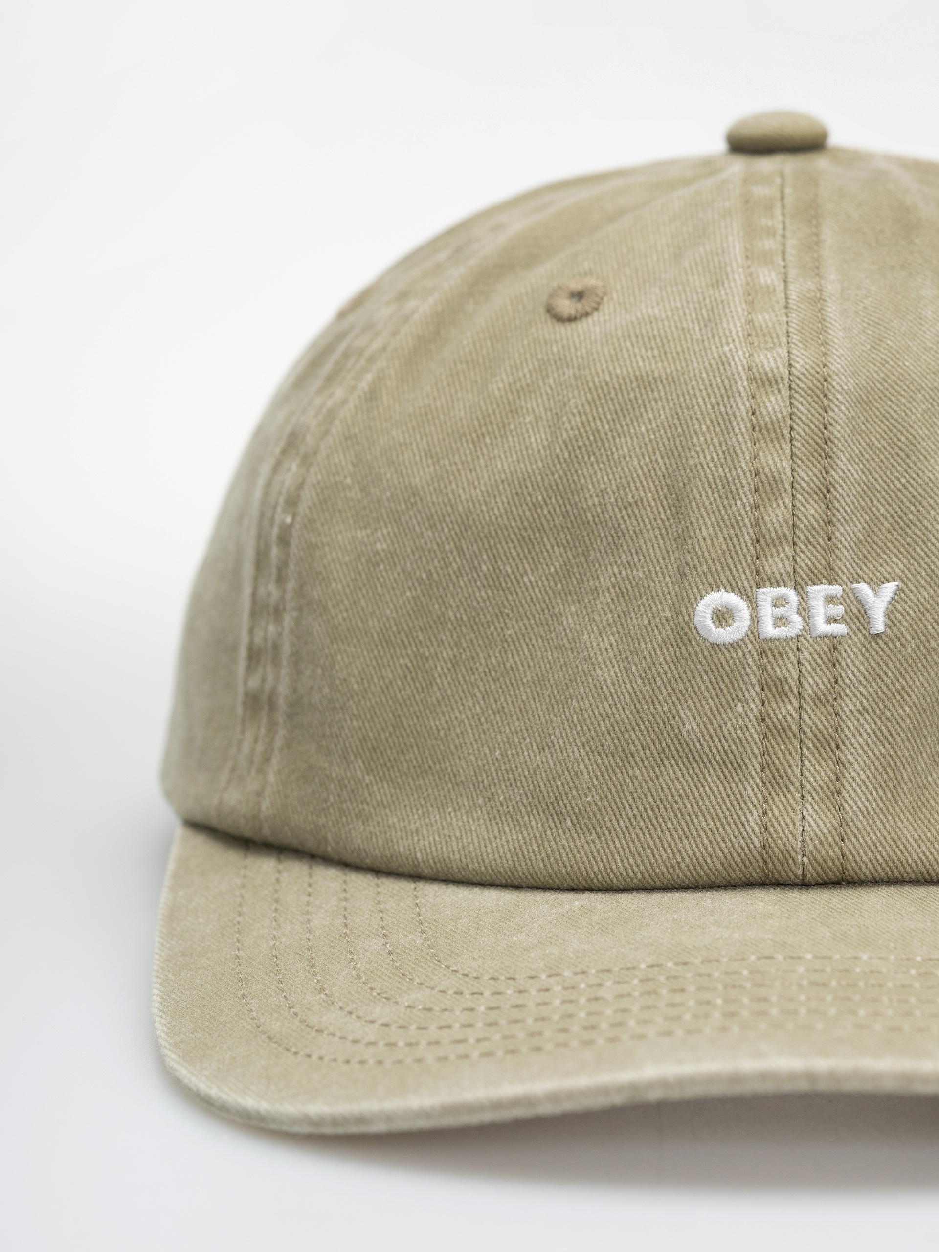 Шапка с козирка OBEY Pigment Bold 6 Panel (pigment khaki)