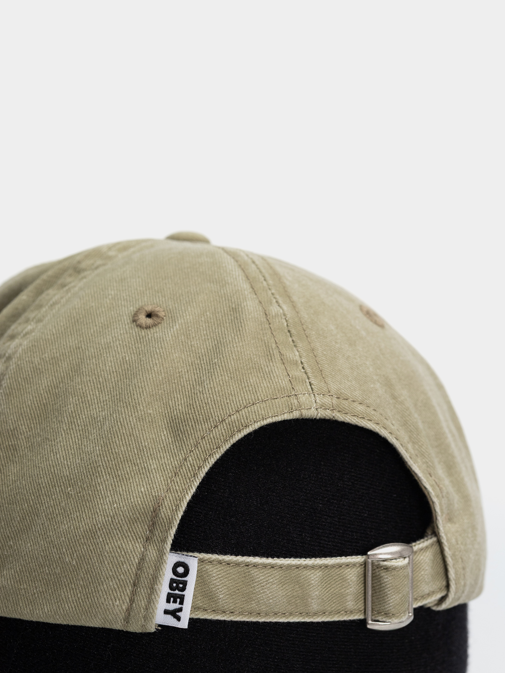 Шапка с козирка OBEY Pigment Bold 6 Panel (pigment khaki)