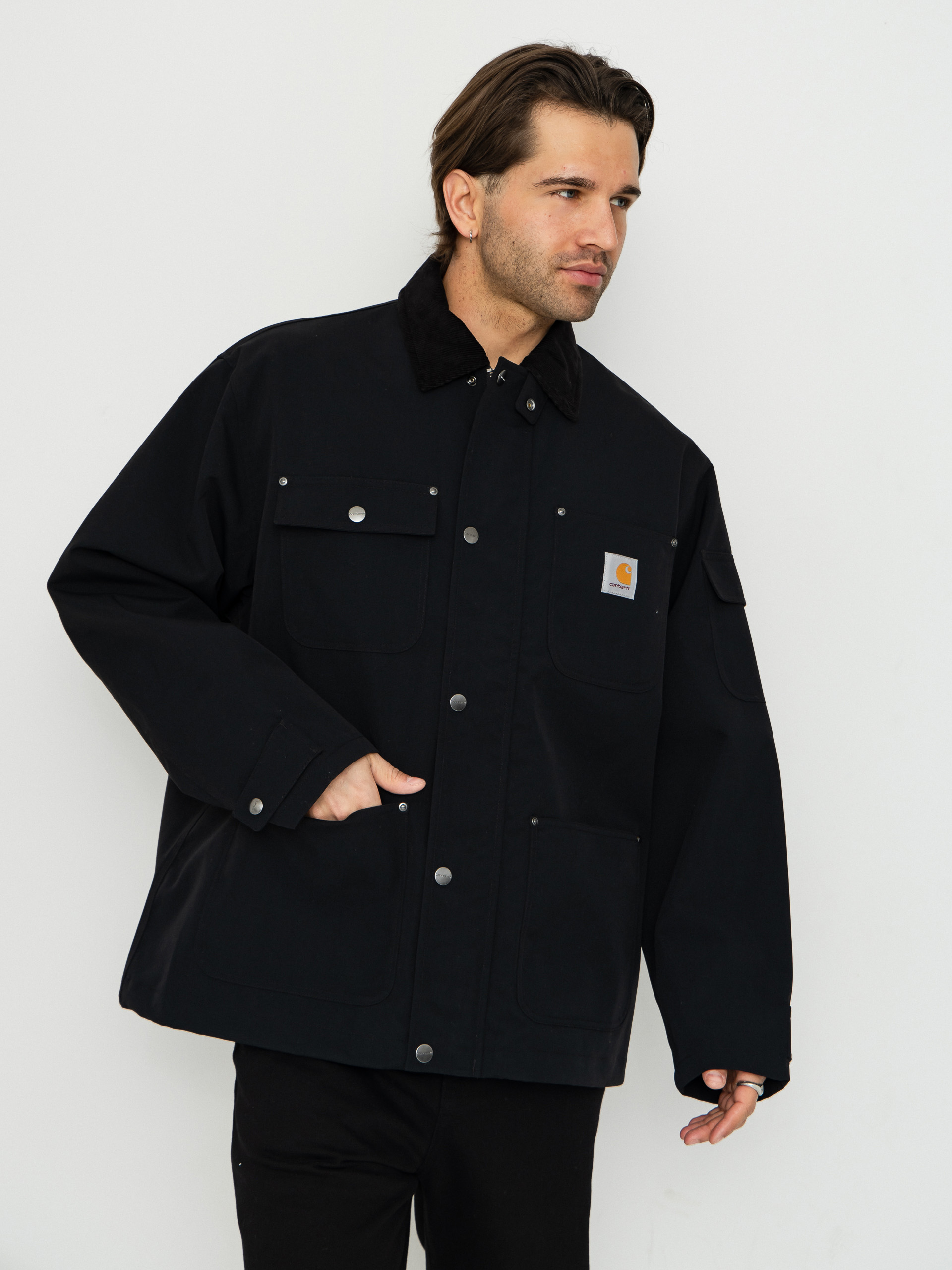 Яке Carhartt WIP Clapton (black/black)