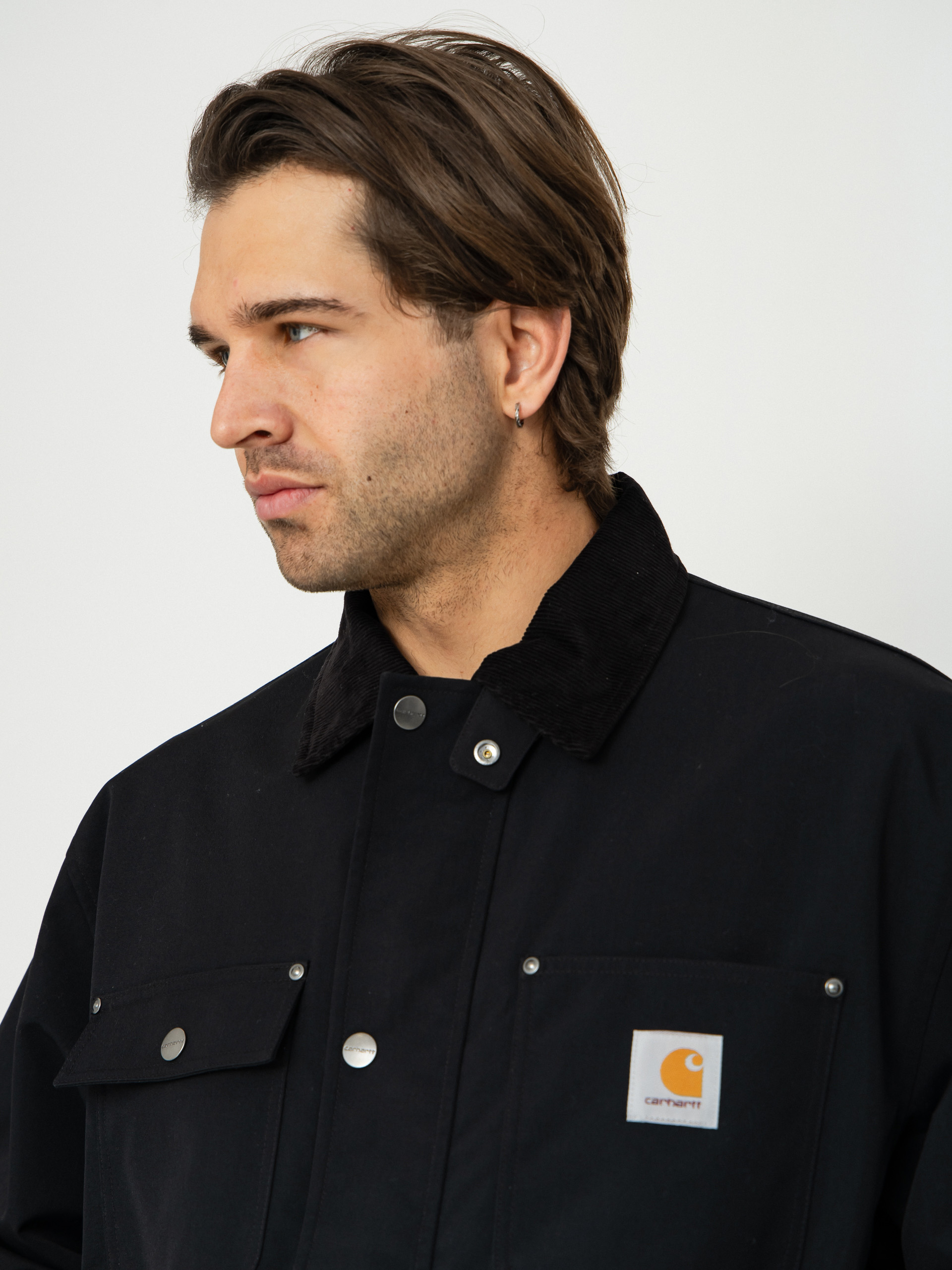 Яке Carhartt WIP Clapton (black/black)