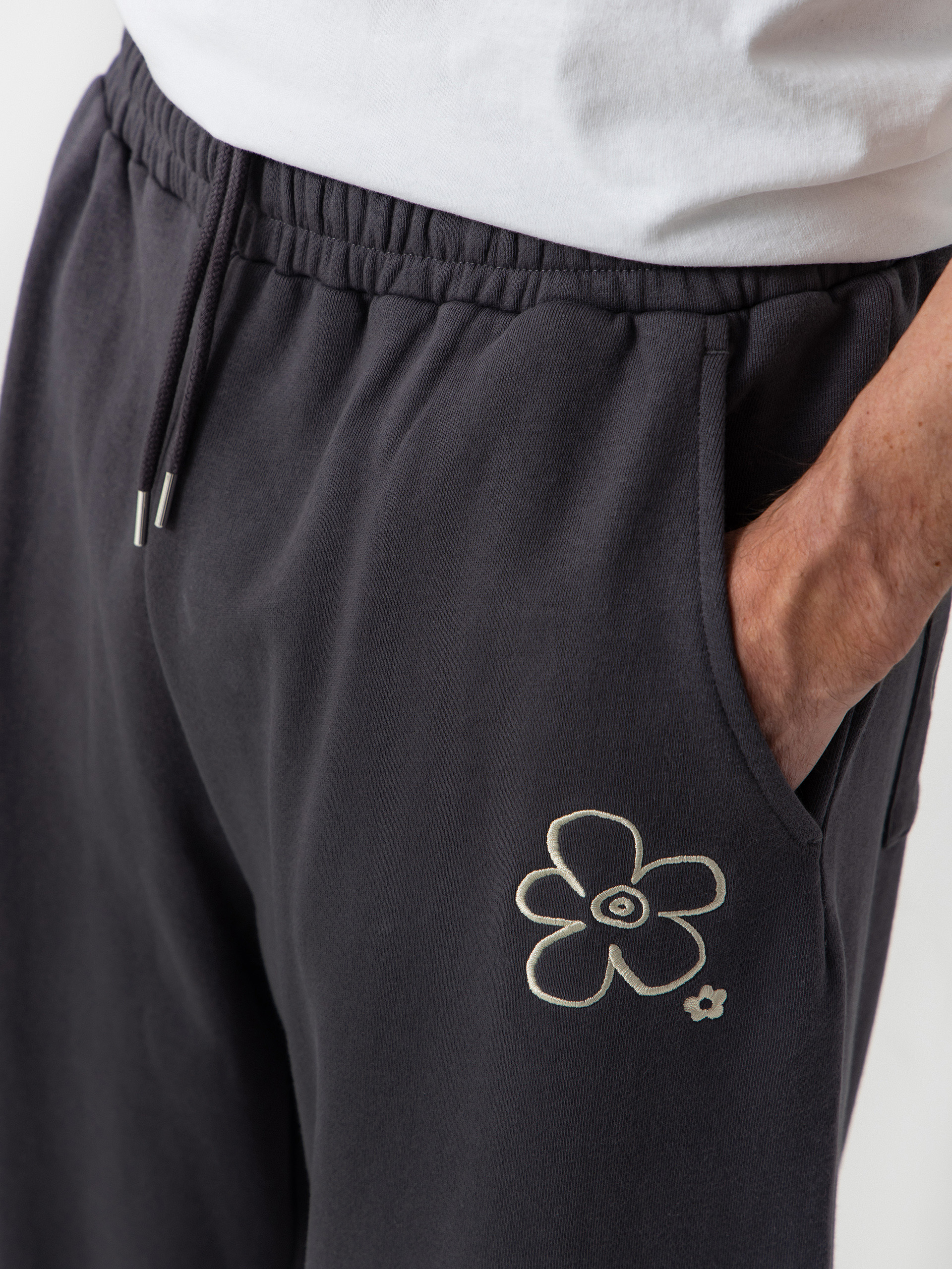 Панталони RipNDip Blonded Straight Leg (charcoal)