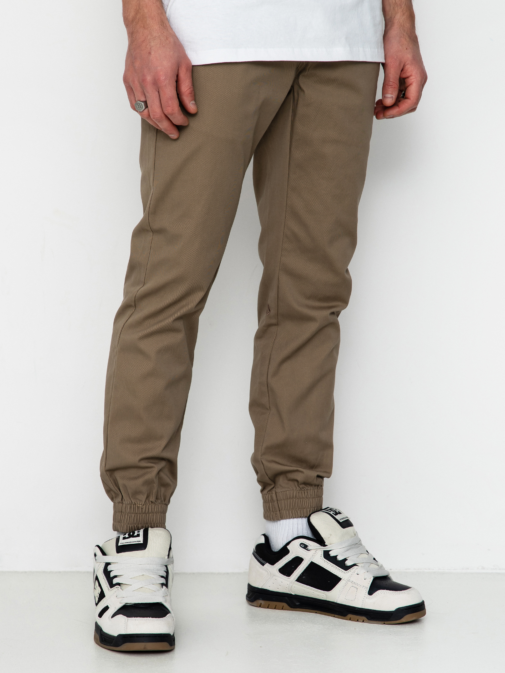 Панталони Volcom Frickin Slim Jogger (khaki)