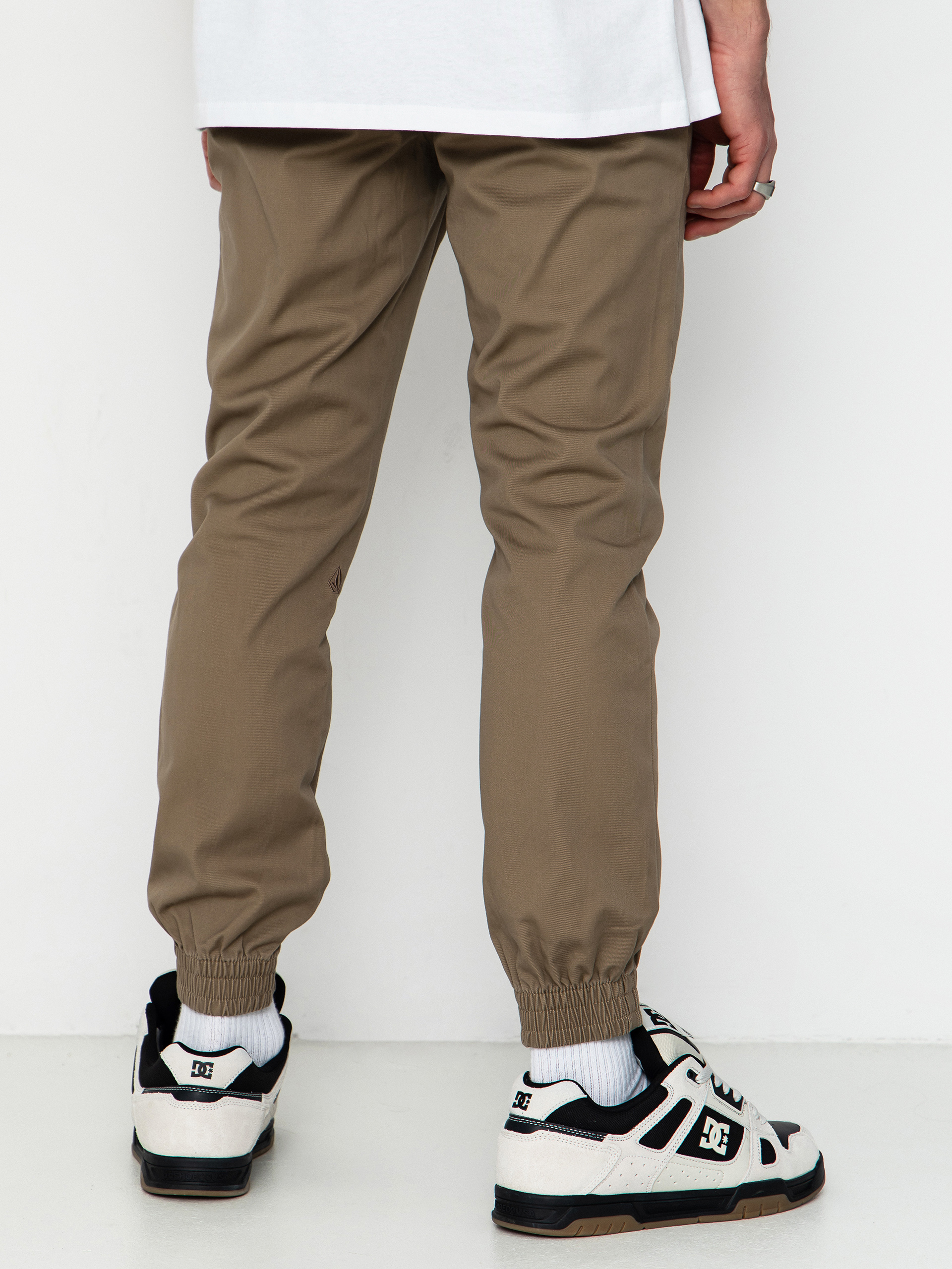 Панталони Volcom Frickin Slim Jogger (khaki)