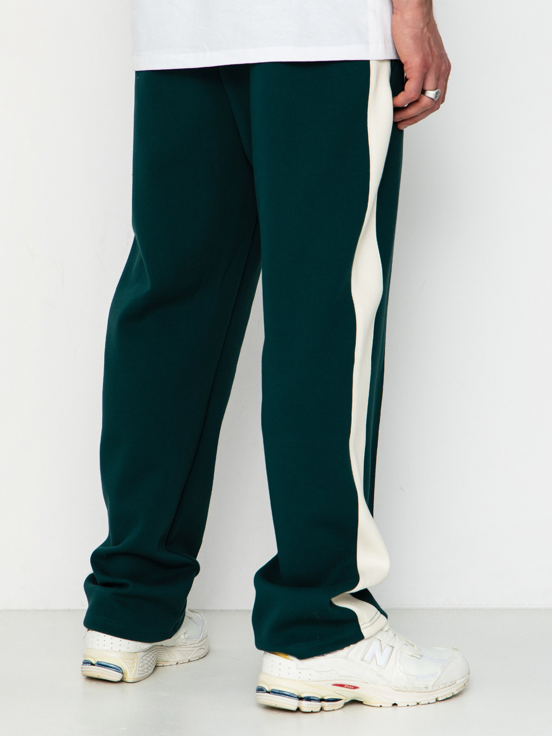 Панталони Karl Kani Signature Sidestripe Pique (green)