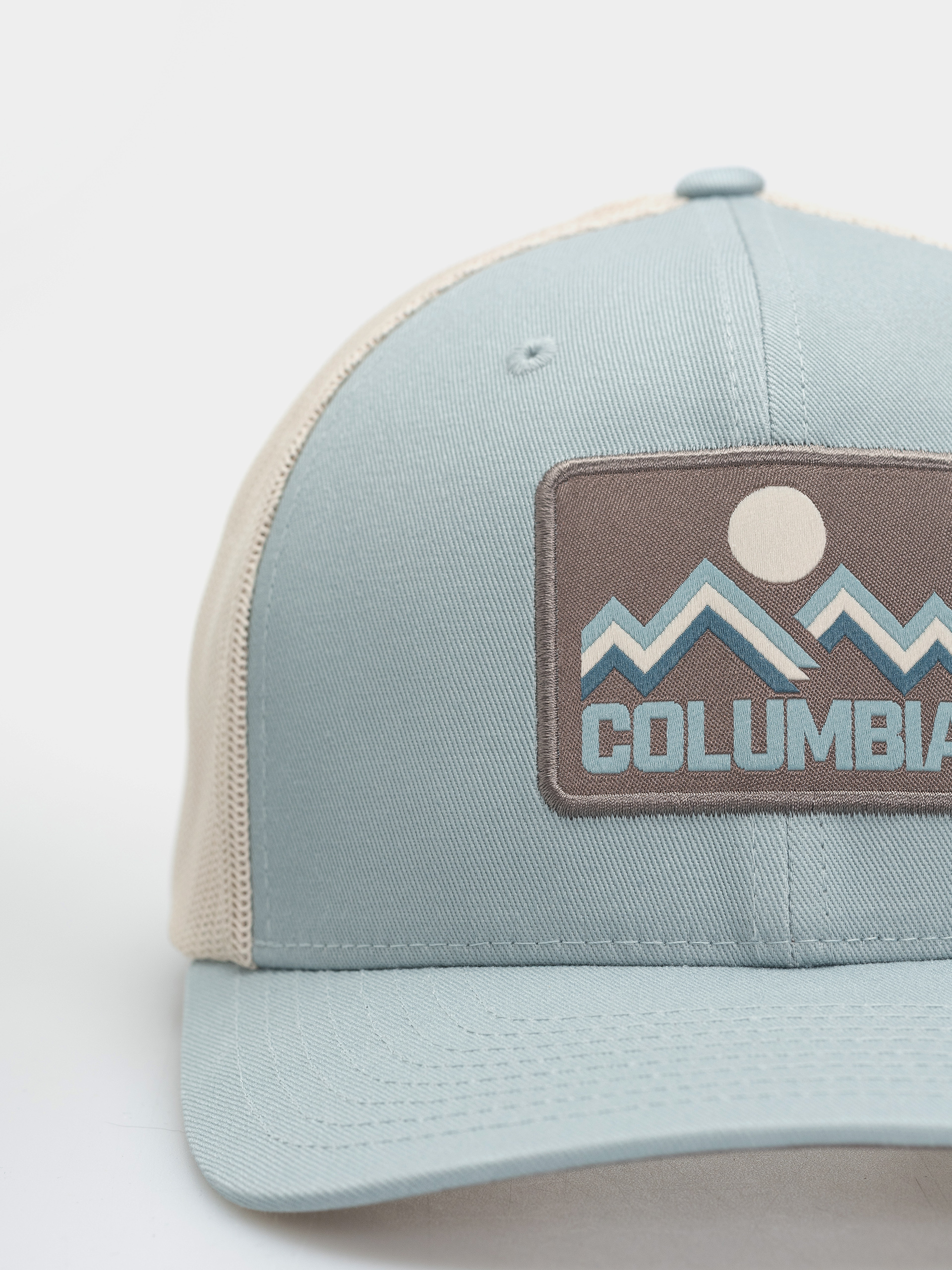 Шапка с козирка Columbia Mesh Snap Back (crushed blue/iron/columbia mountains)