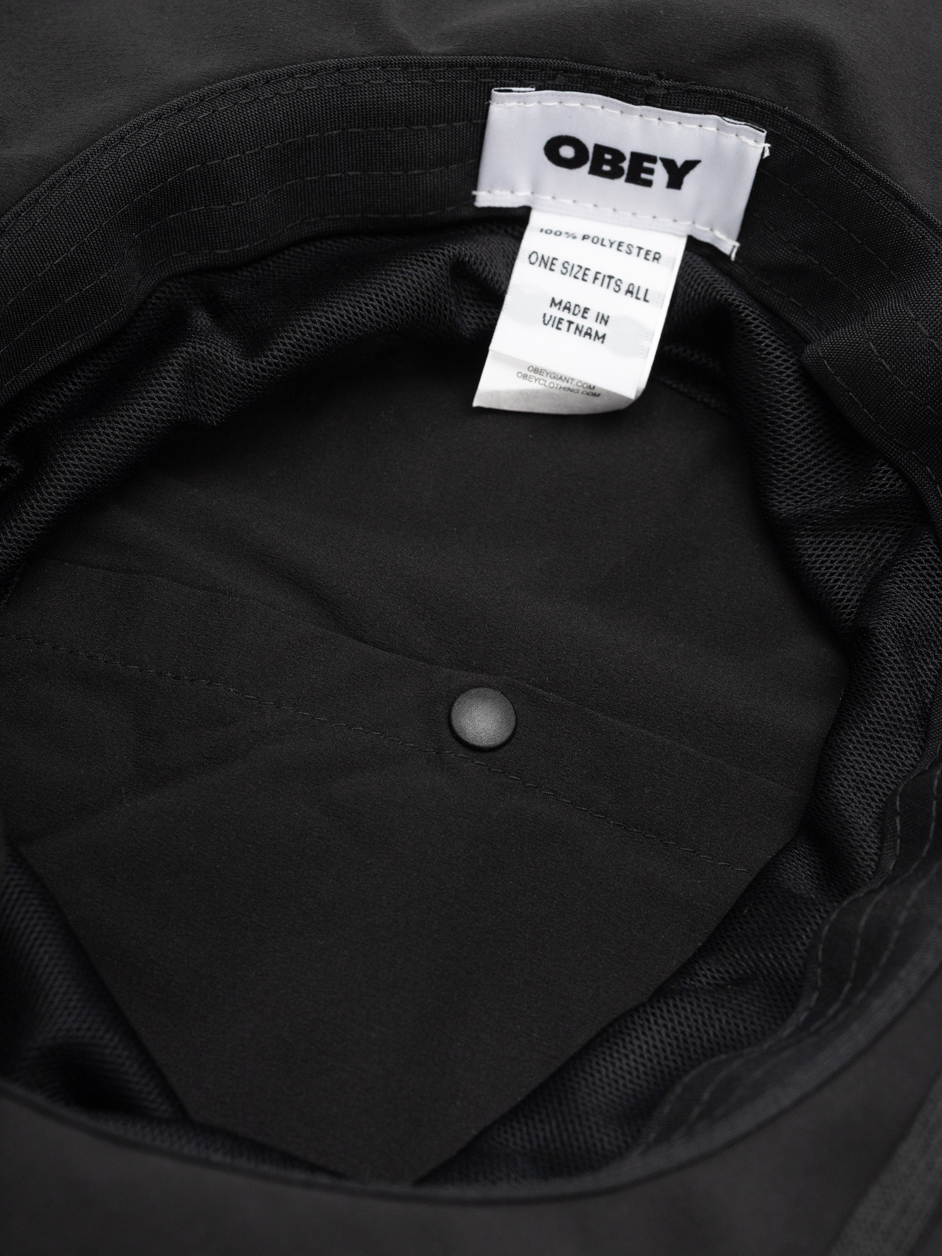 Шапка с периферия OBEY Sobo Trail Bucket (black)