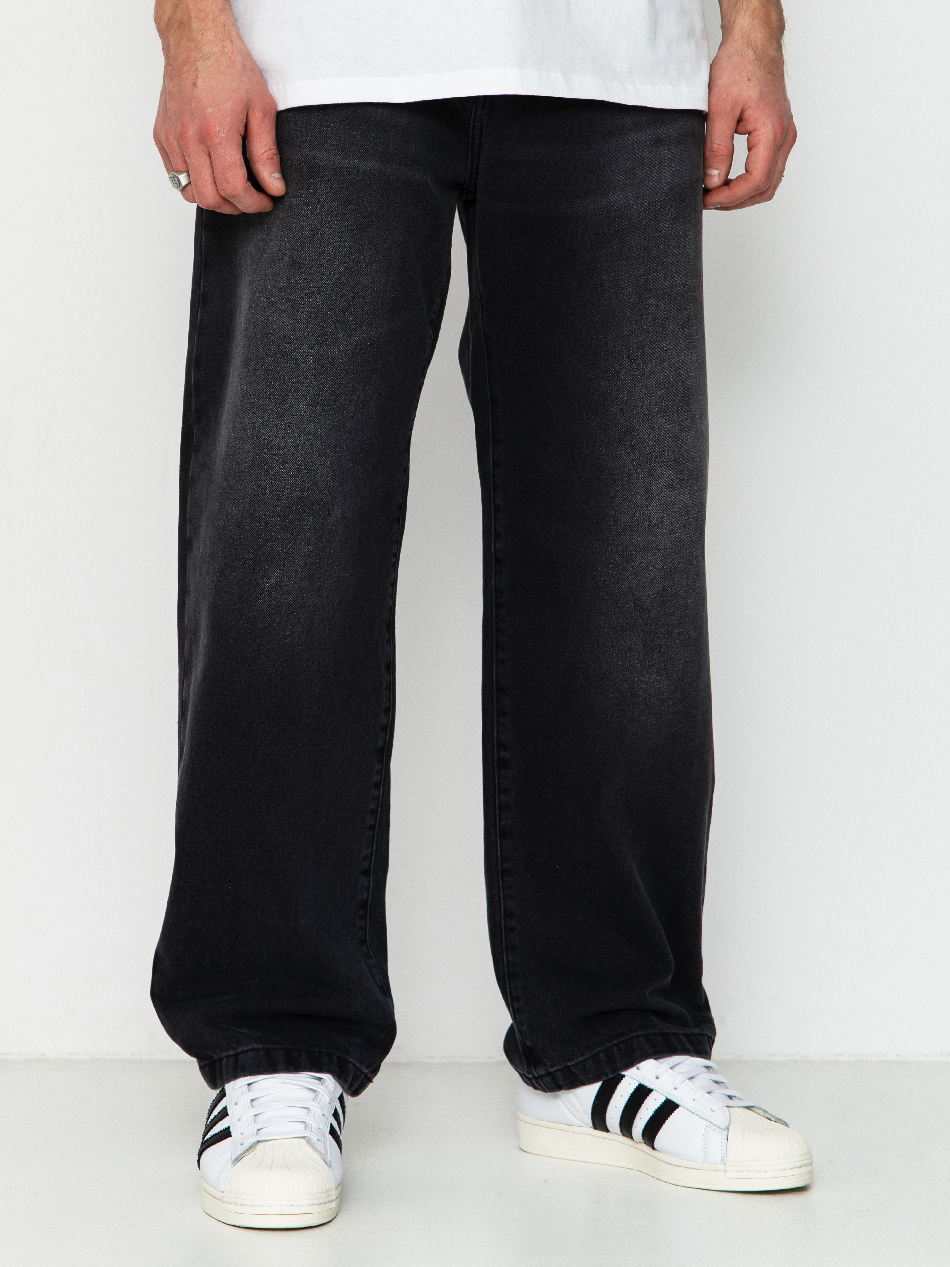 Панталони Carhartt WIP Landon (black worn bleached)