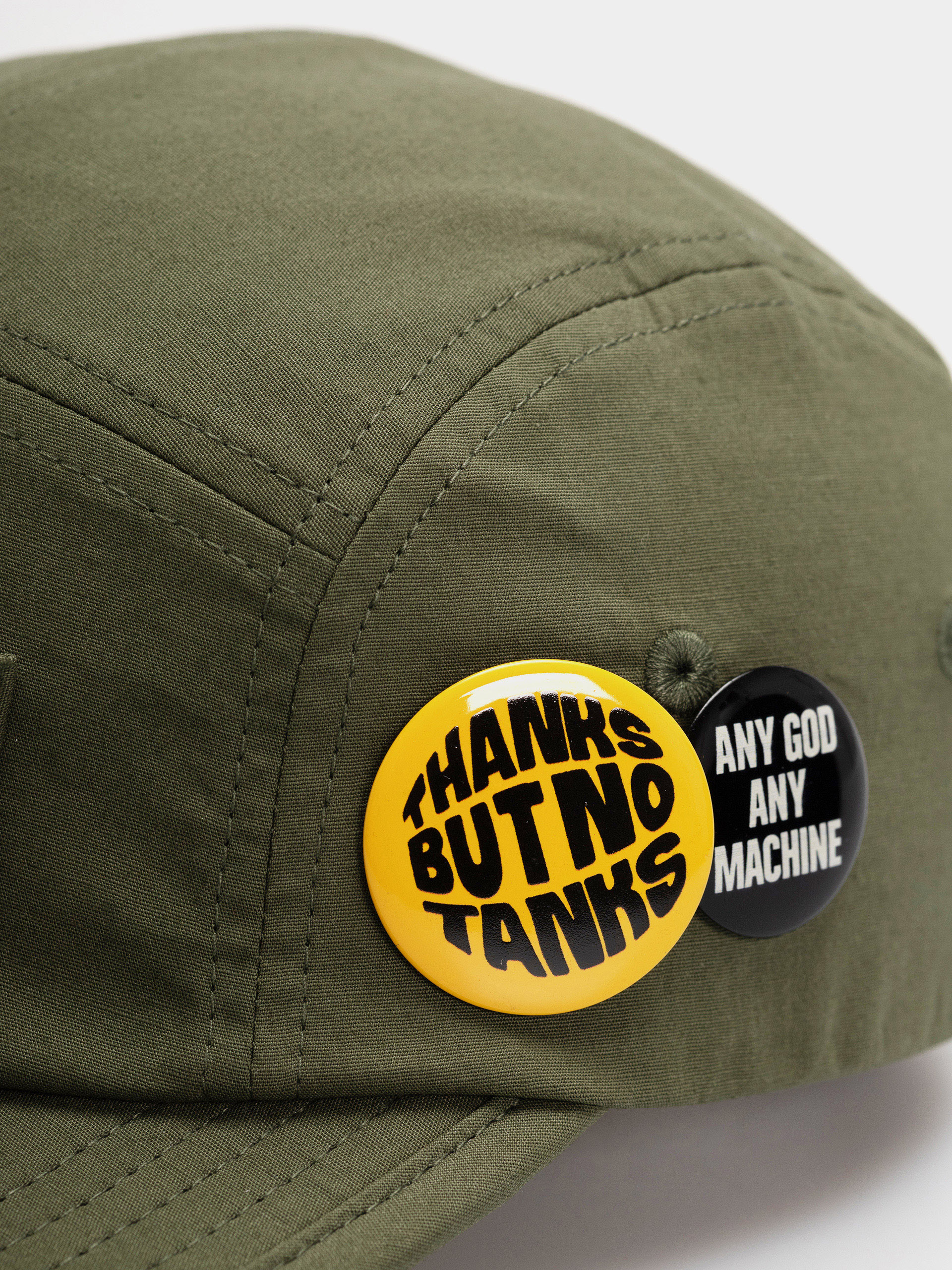 Шапка с козирка Deus Ex Machina Power 5 Panel (pine green)