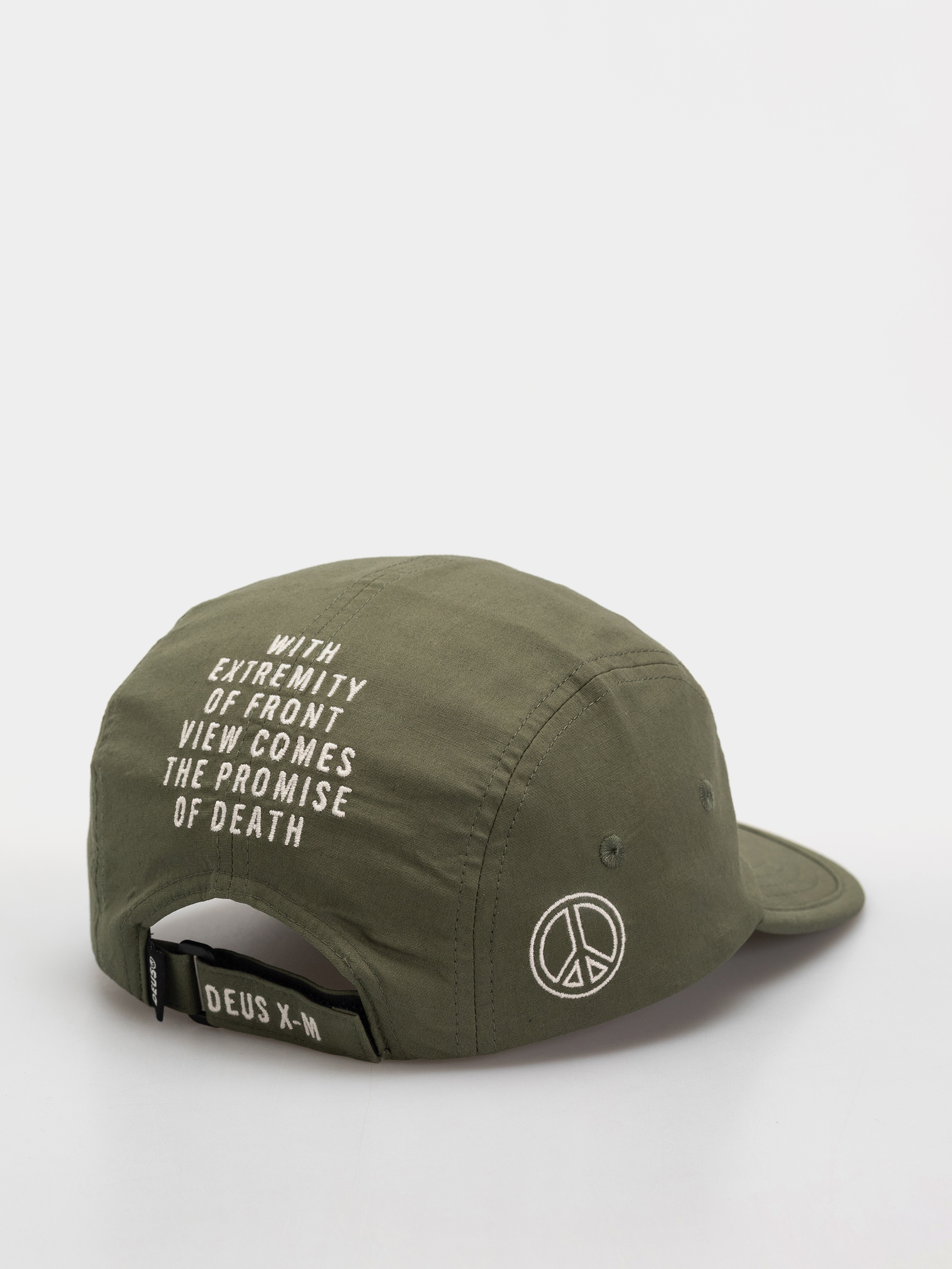 Шапка с козирка Deus Ex Machina Power 5 Panel (pine green)