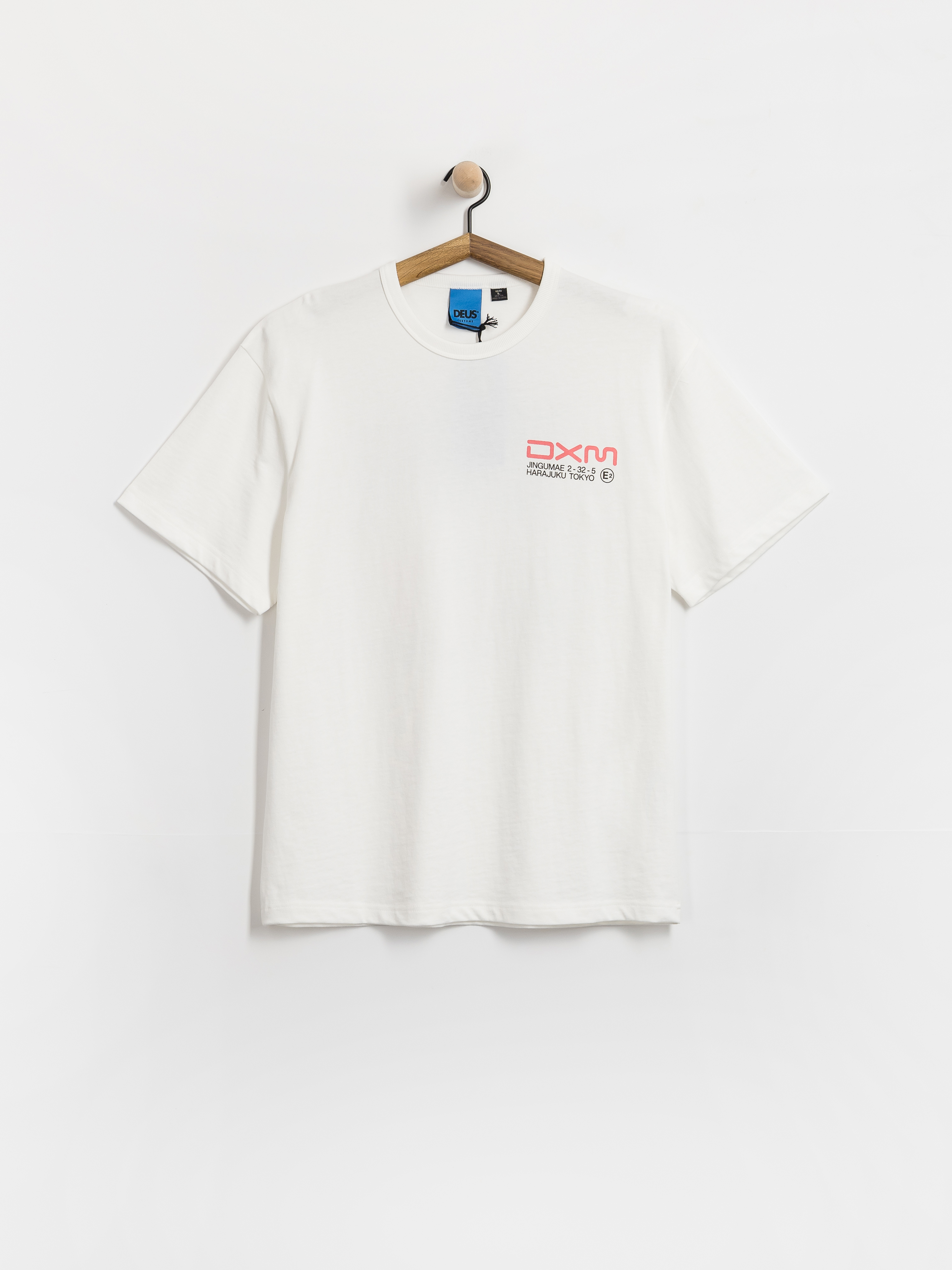 Тениска Deus Ex Machina Departed (vintage white)