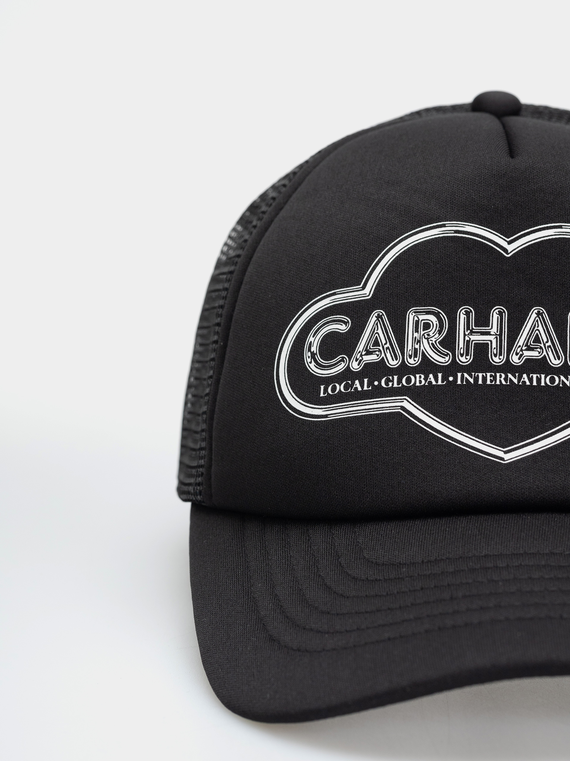 Шапка с козирка Carhartt WIP Cloud Heart Trucker (black)
