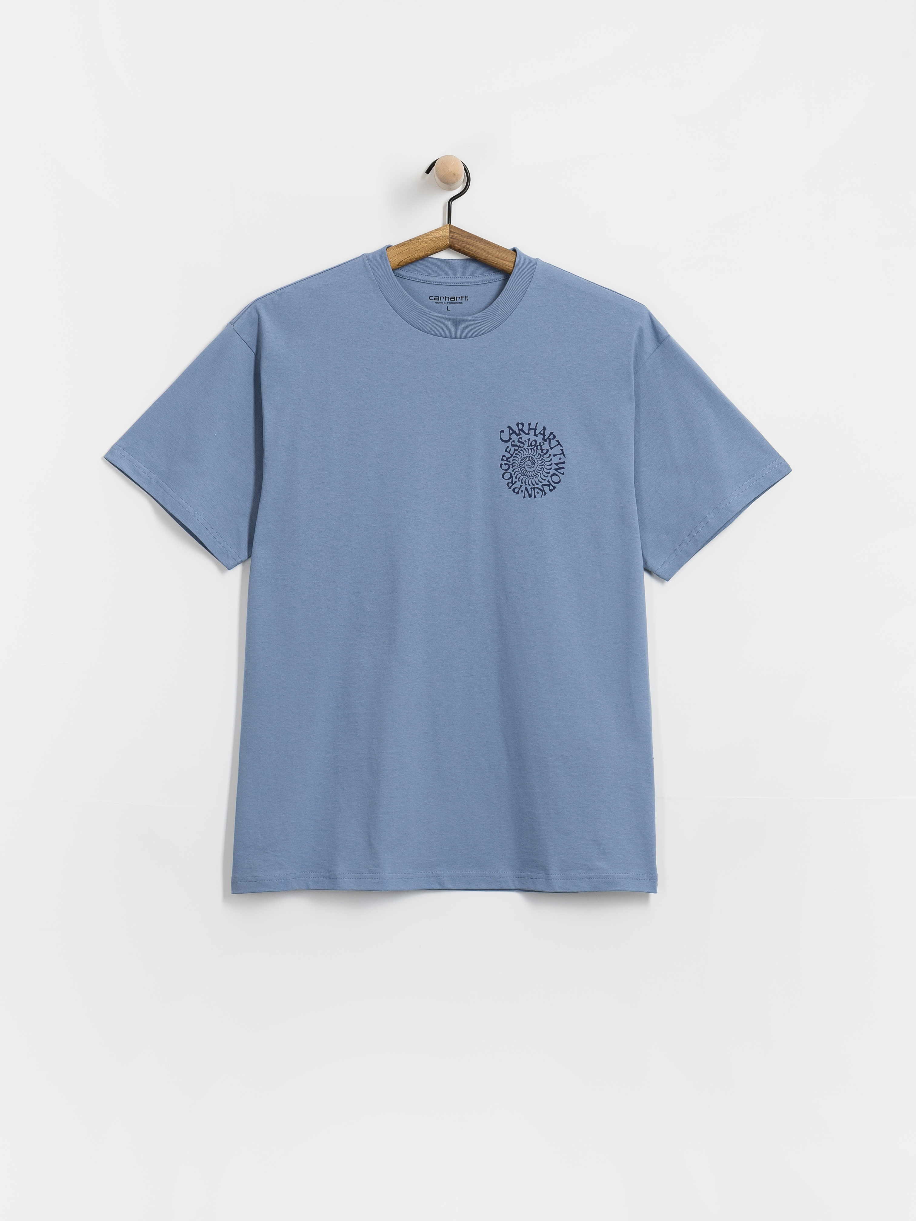 Тениска Carhartt WIP Spirals (gentle blue)