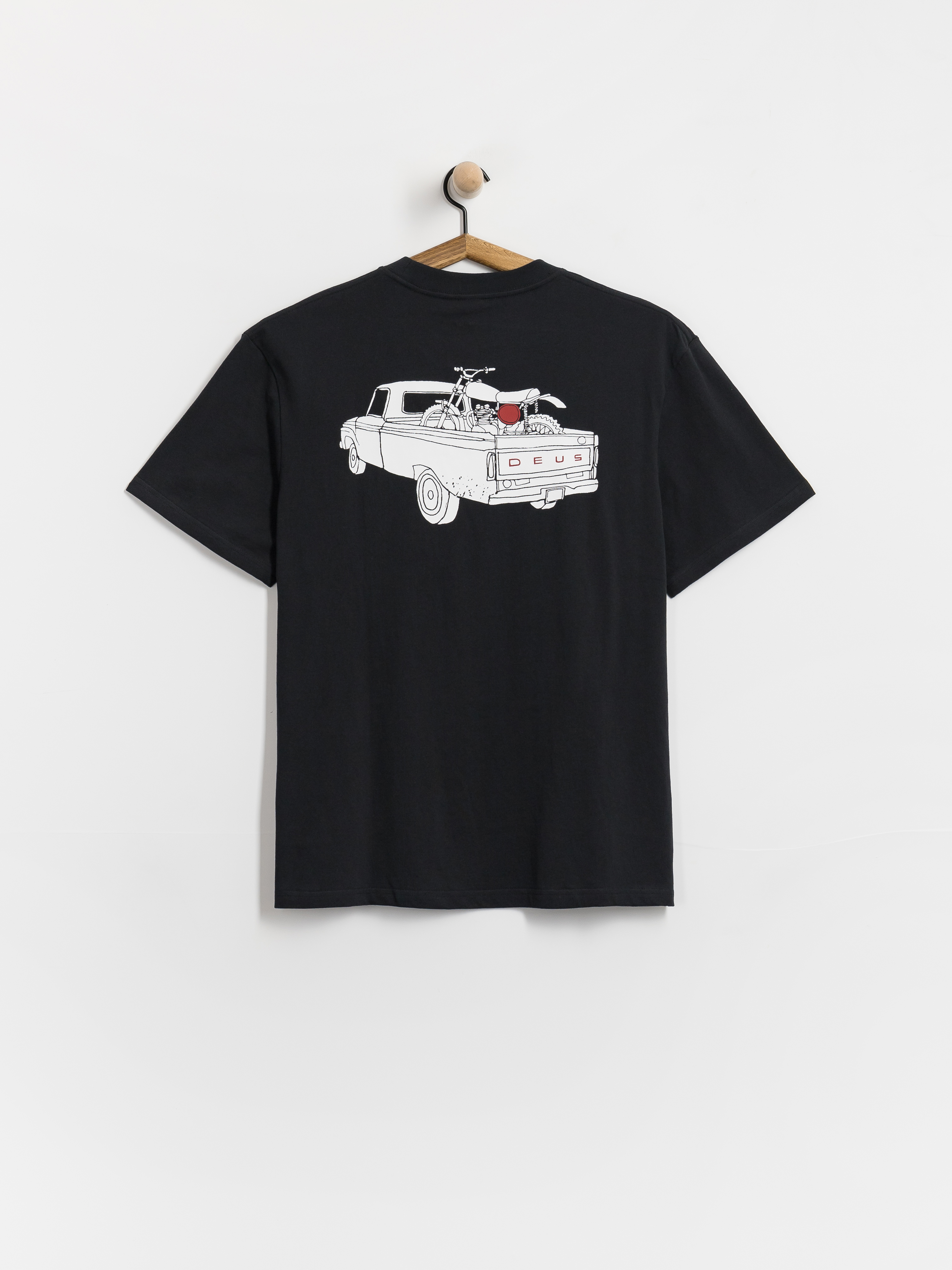Тениска Deus Ex Machina Carby Pickup (black)