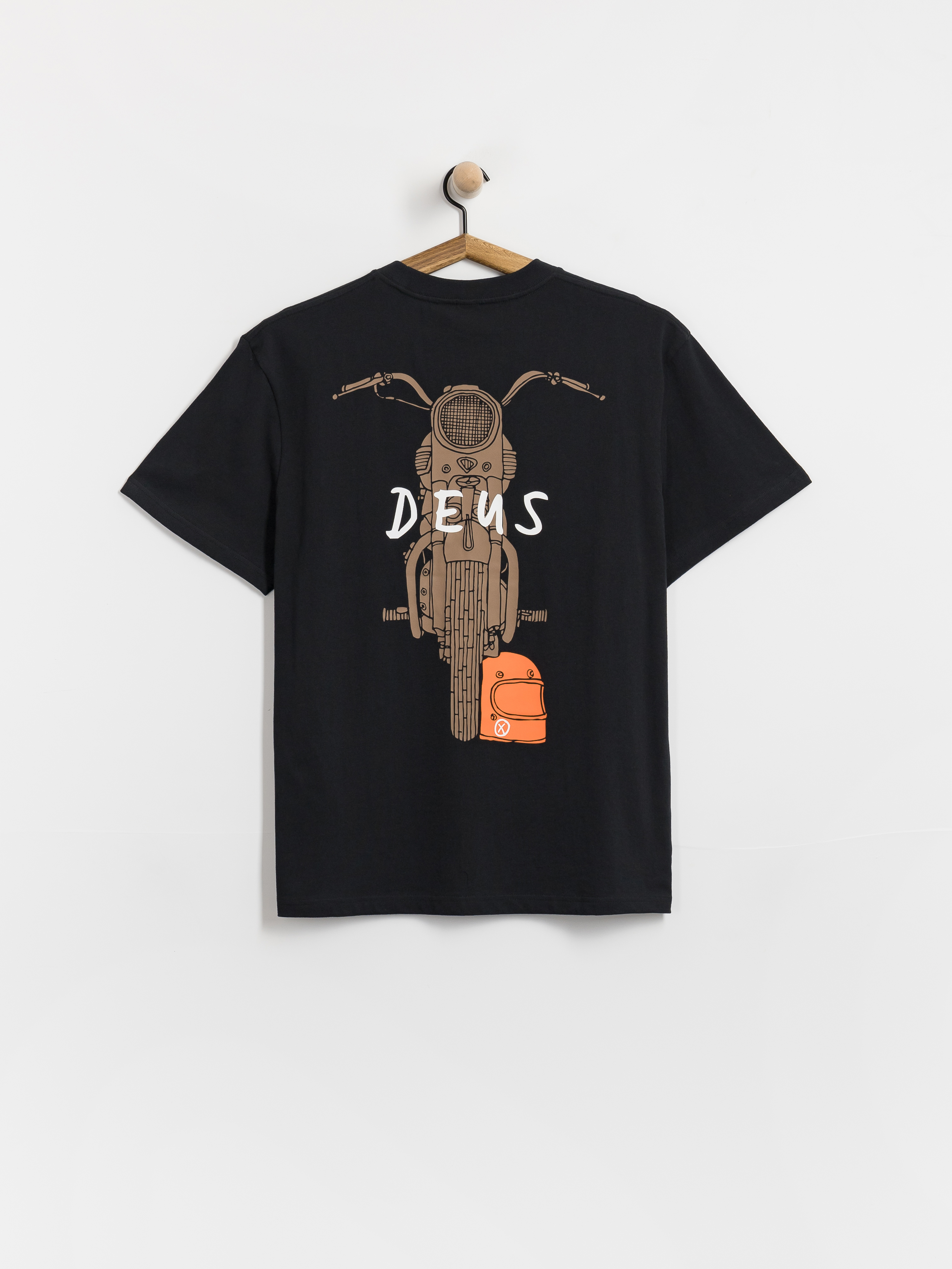 Тениска Deus Ex Machina Frontage (black)