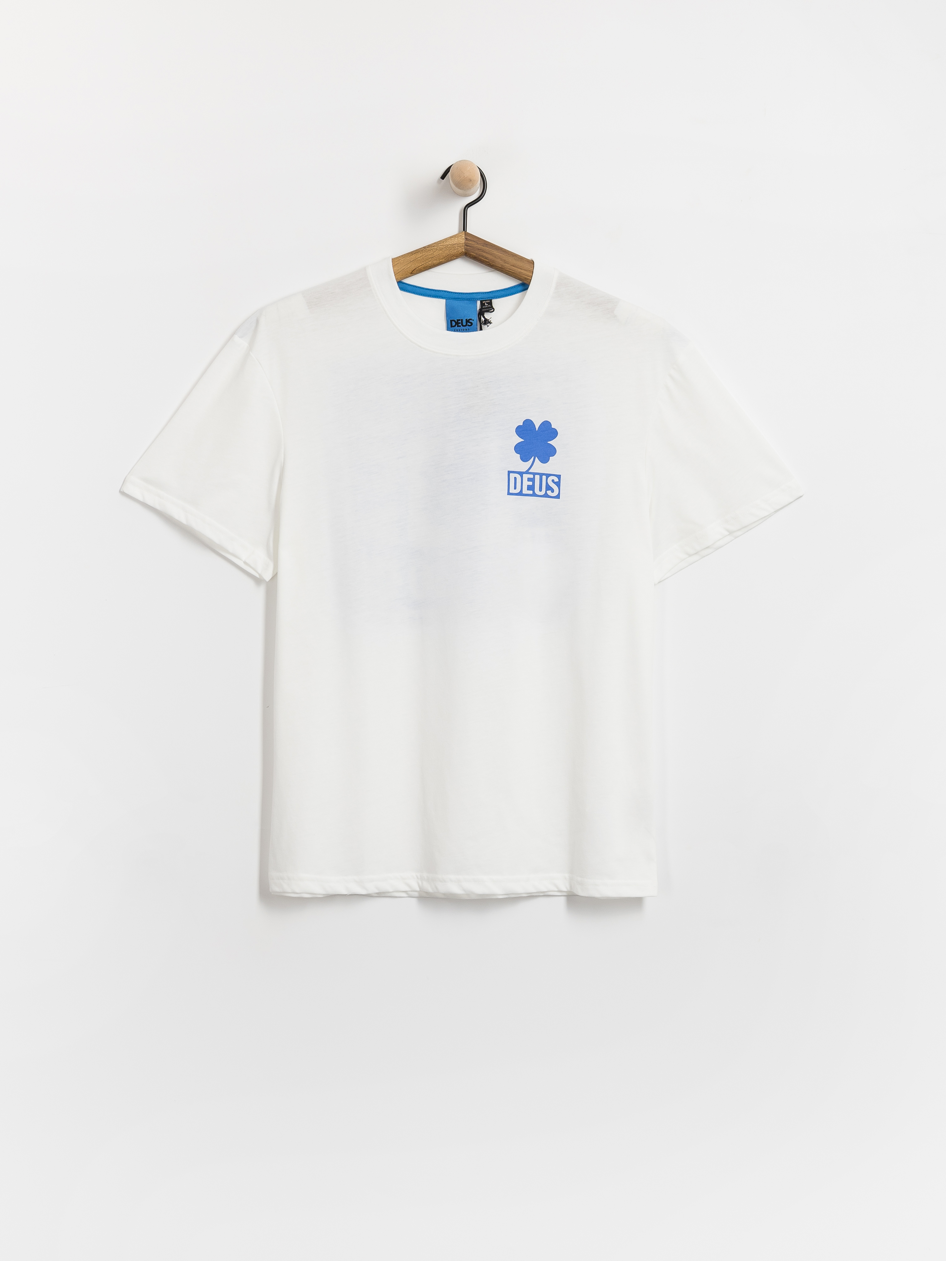 Тениска Deus Ex Machina Quad (vintage white)