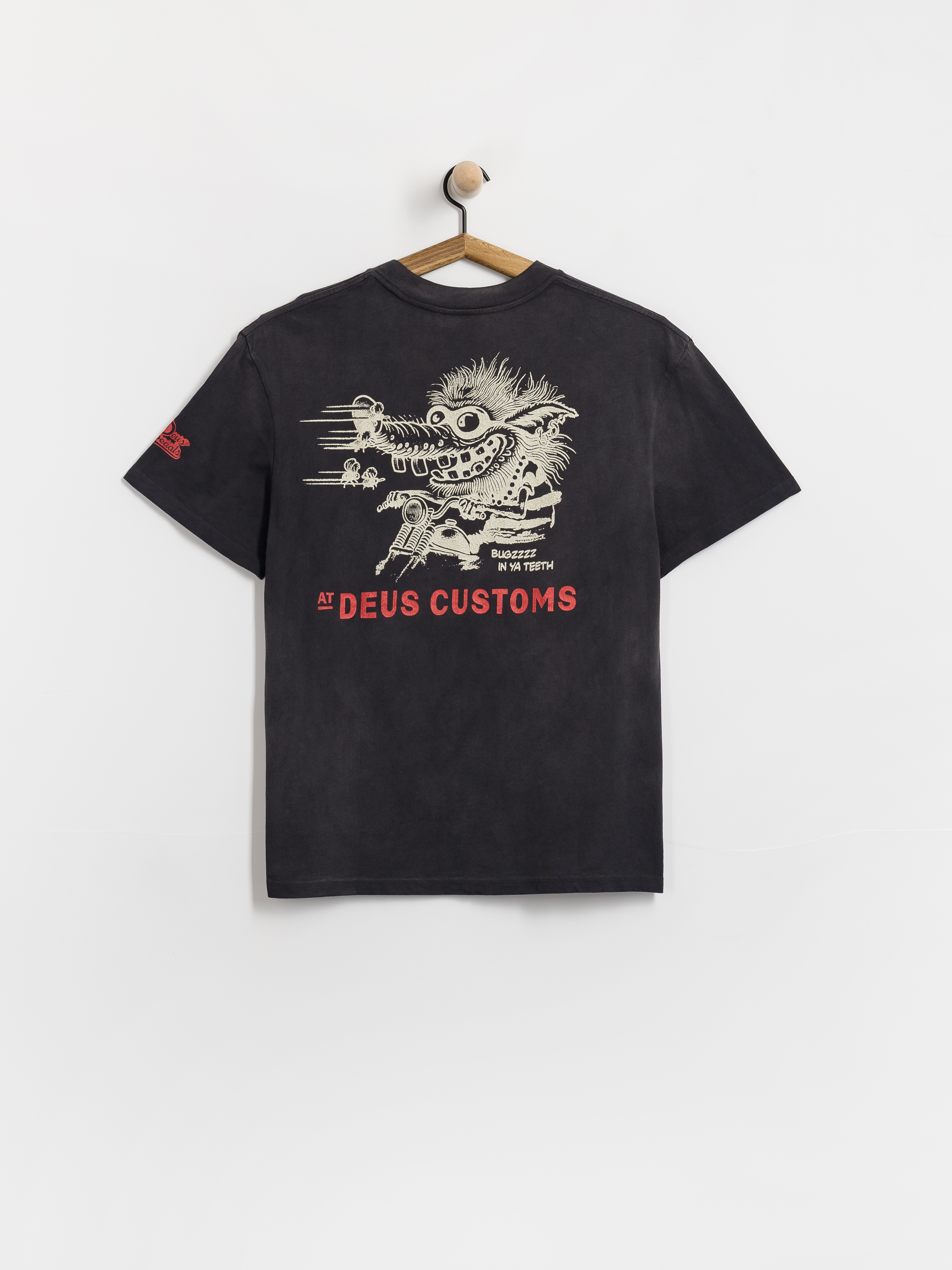 Тениска Deus Ex Machina Bugzzz (black beauty)