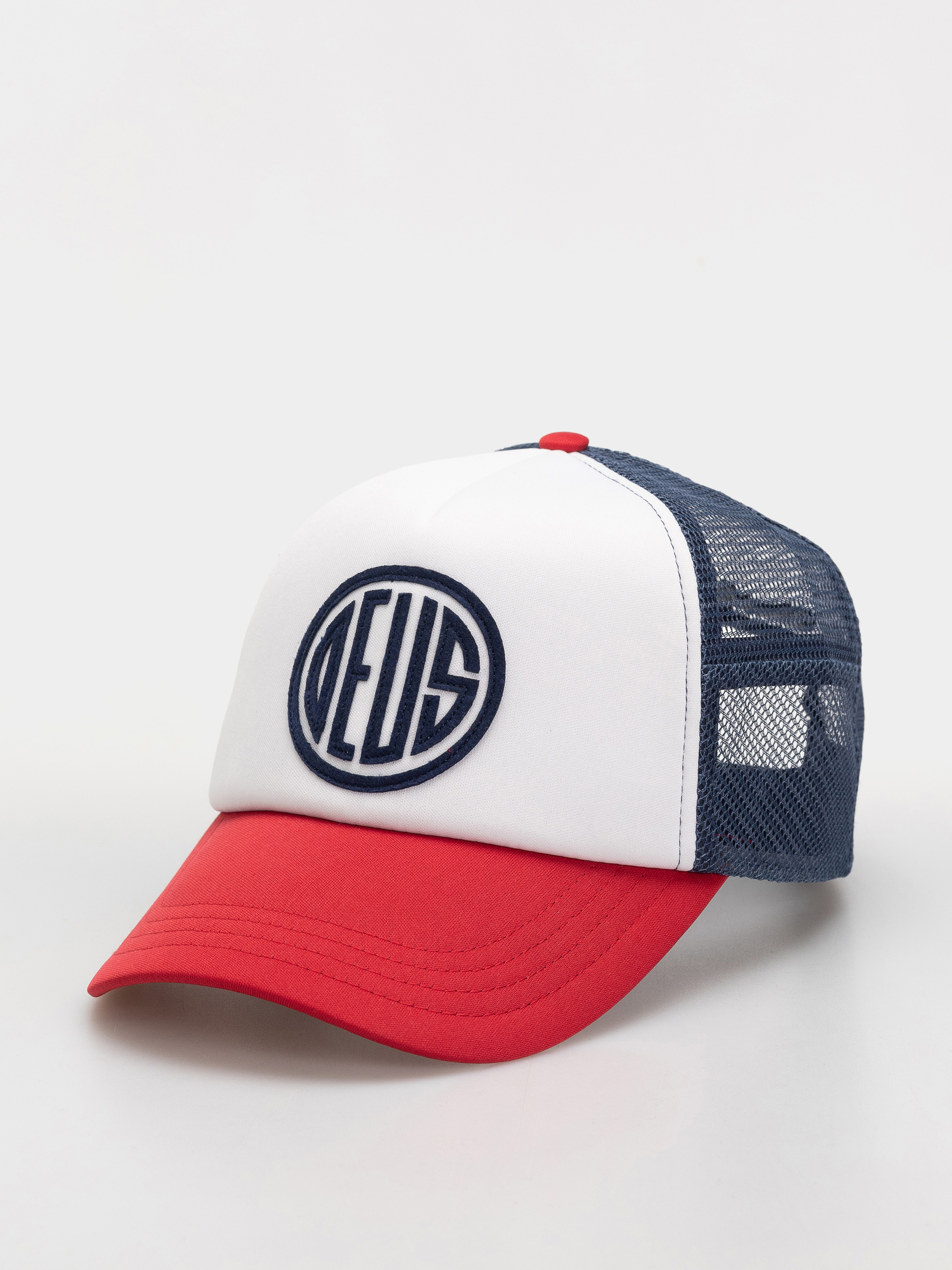 Шапка с козирка Deus Ex Machina Pill (red navy)