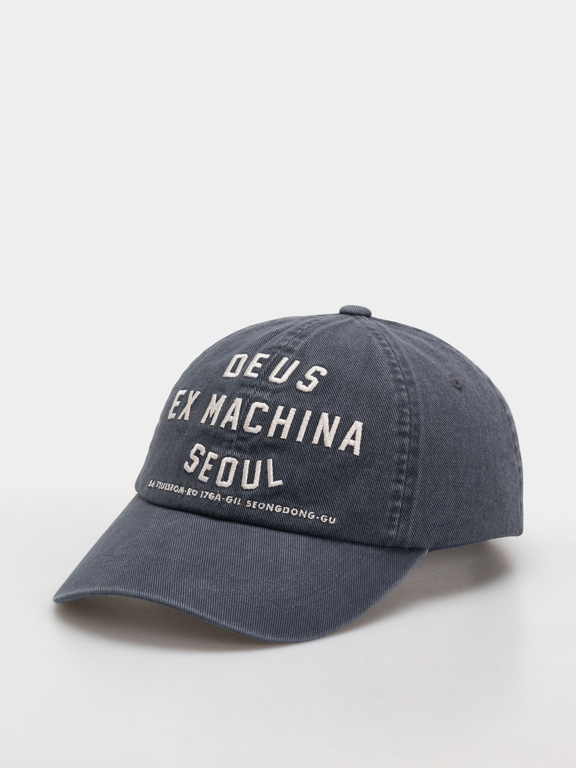 Шапка с козирка Deus Ex Machina College Address (navy)