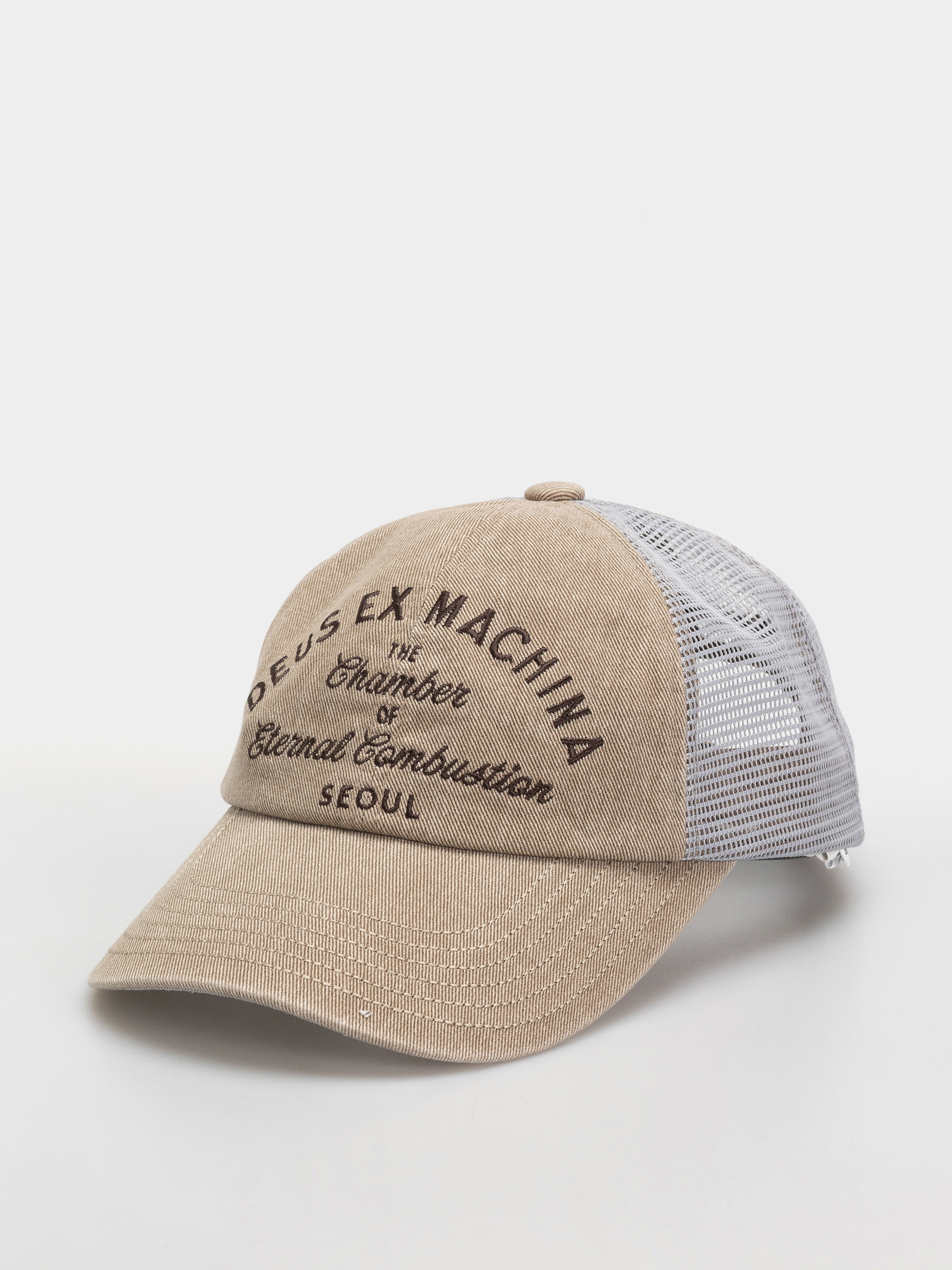 u0428u0430u043fu043au0430 u0441 u043au043eu0437u0438u0440u043au0430 Deus Ex Machina Seoul Script Address (khaki)