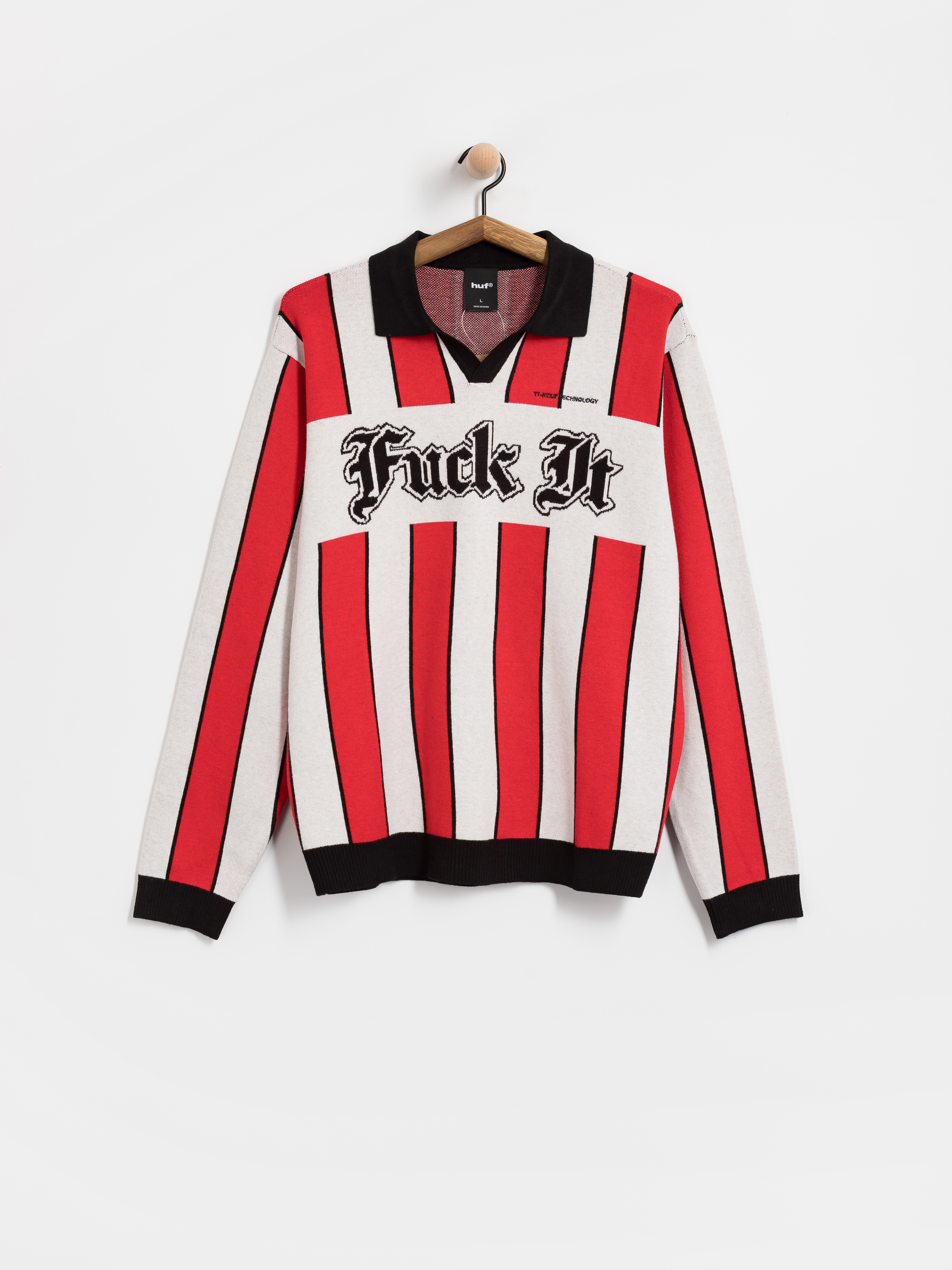 Пуловер HUF Midfield Jersey (red)
