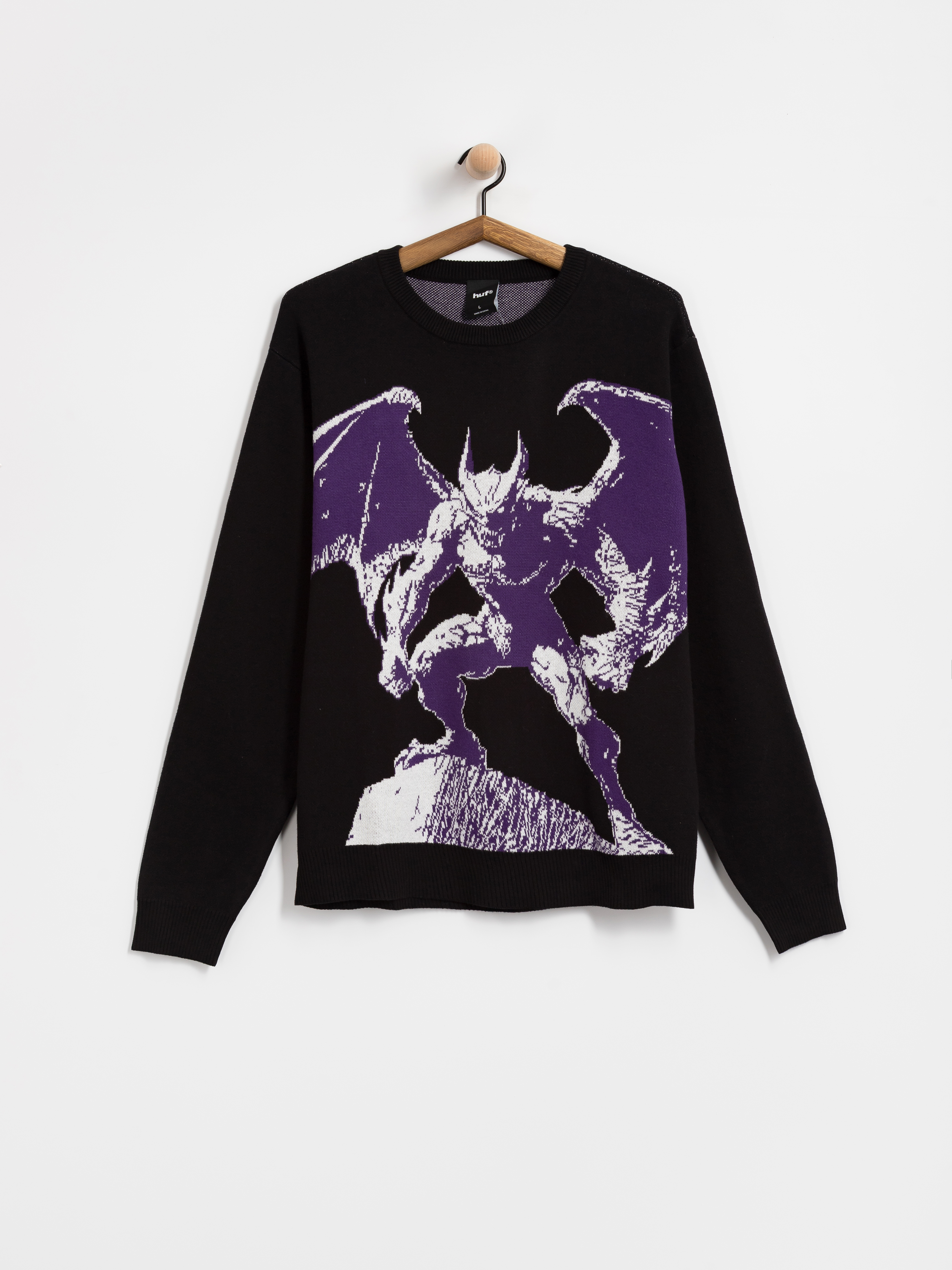 Пуловер HUF Heaven Can Wait (black)