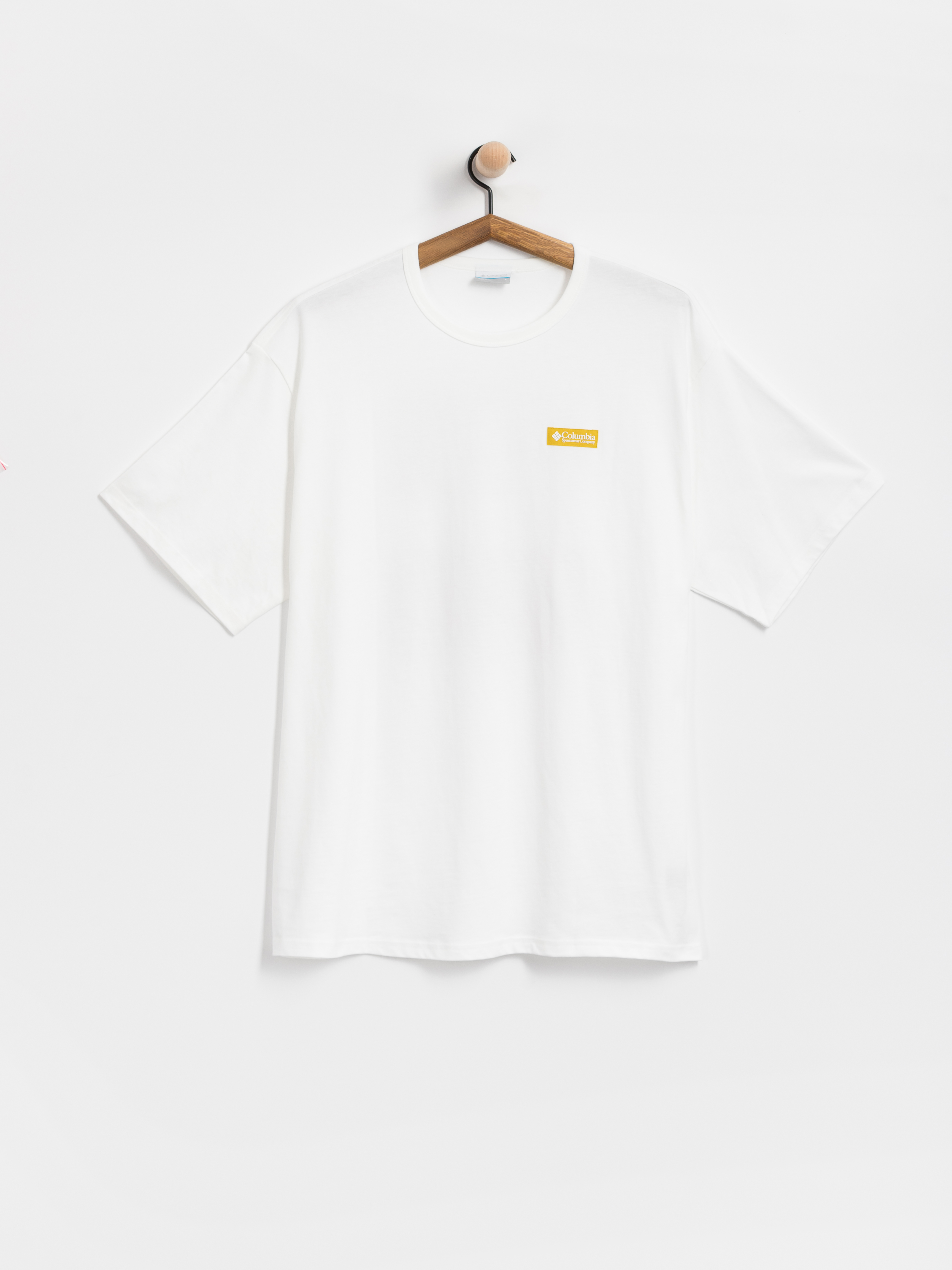 Тениска Columbia CSC Heavyweight Iconic (white/repeated peaks)