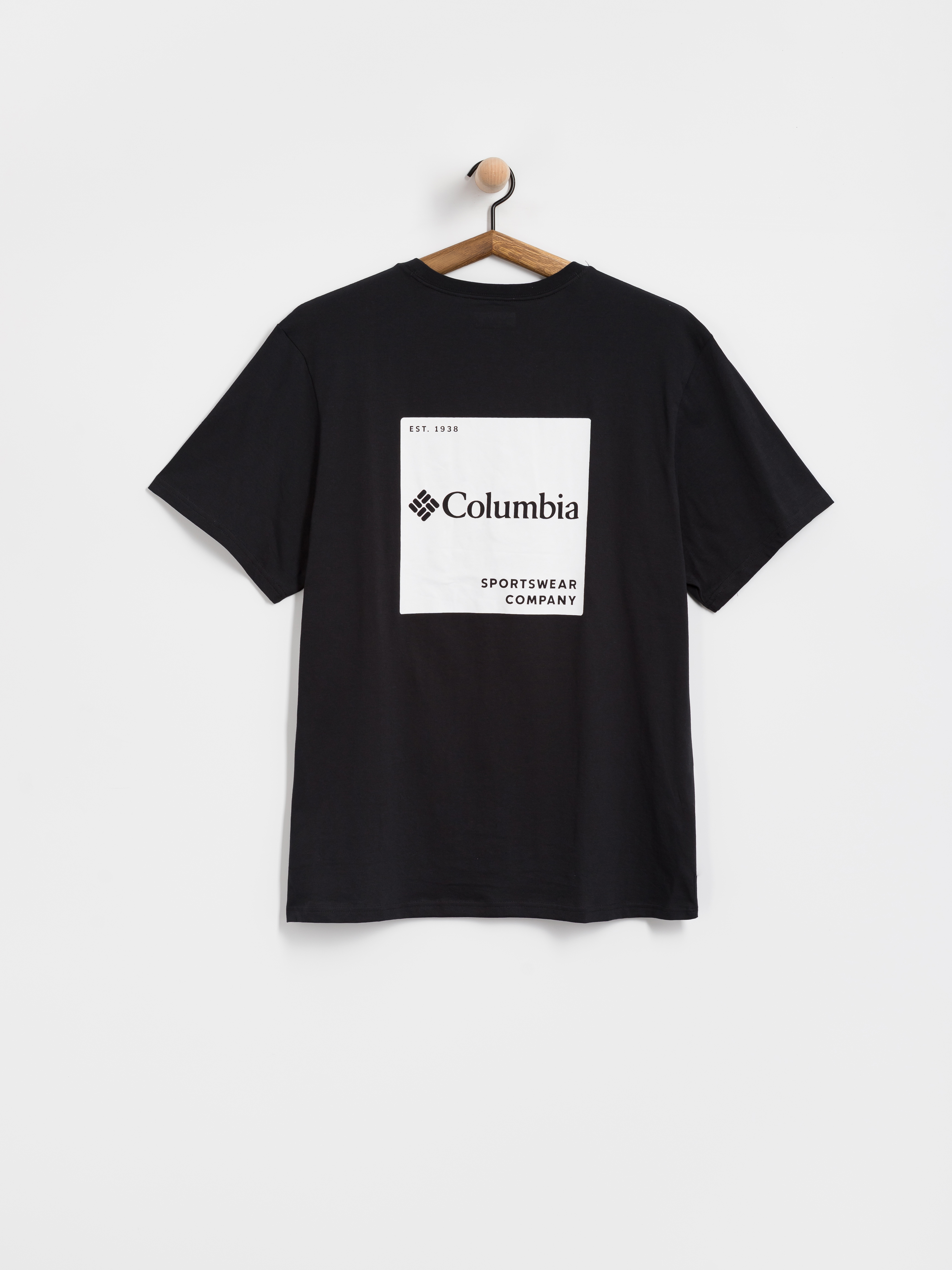 Тениска Columbia CSC Logo Back (black/boxy brand)