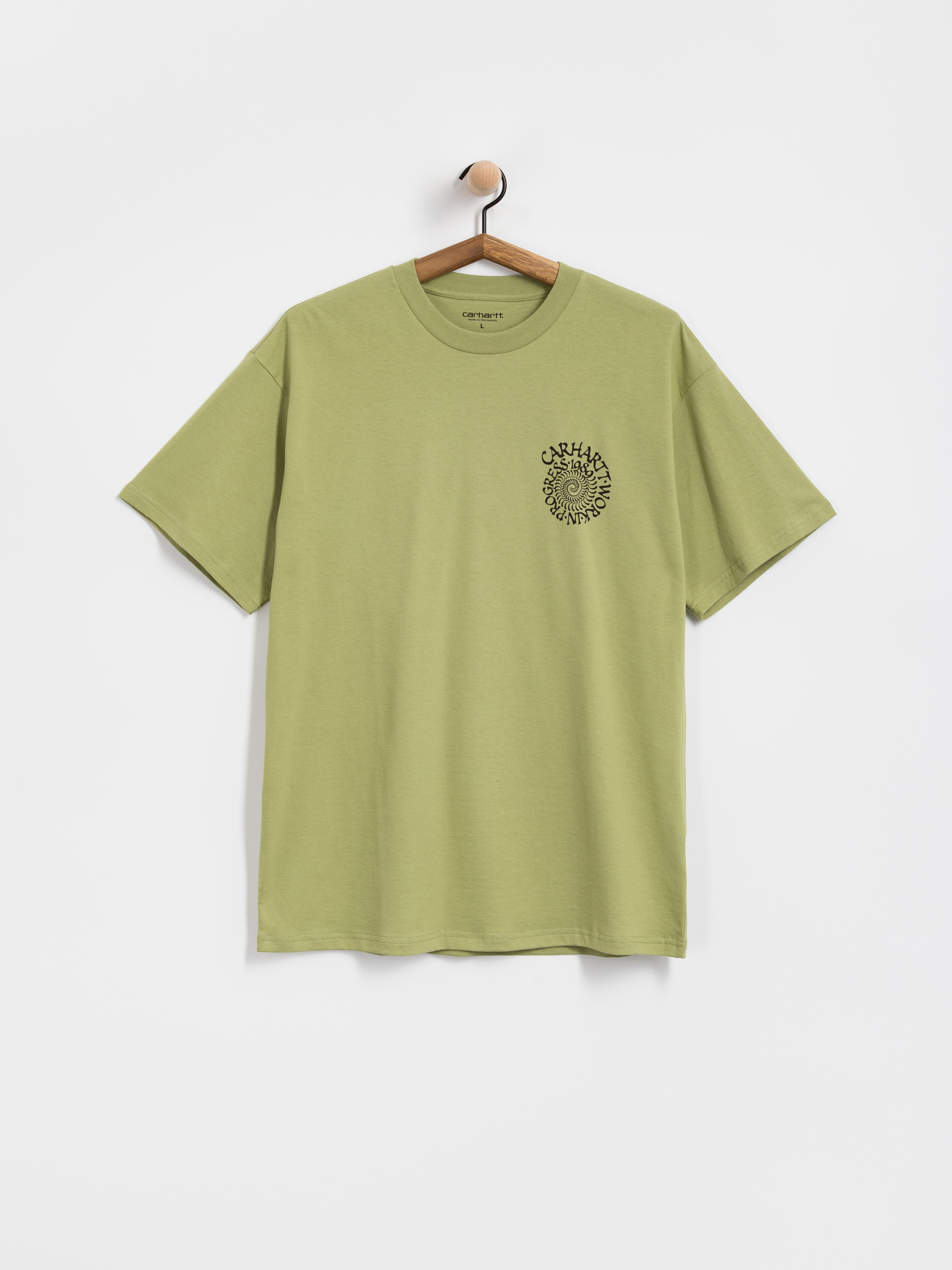 Тениска Carhartt WIP Spirals (gentle green)