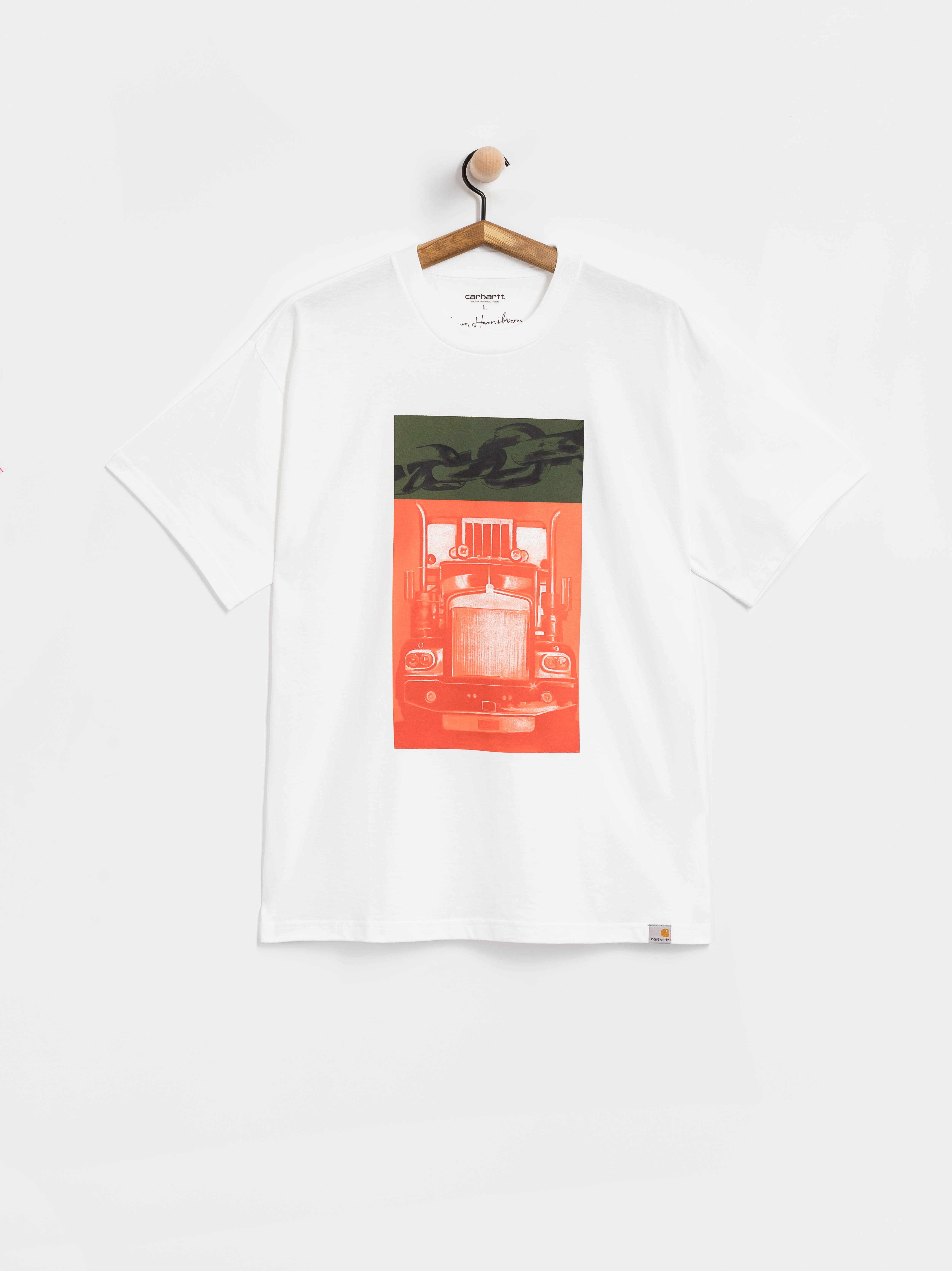 Тениска Carhartt WIP Sean Hamilton 01 (white)