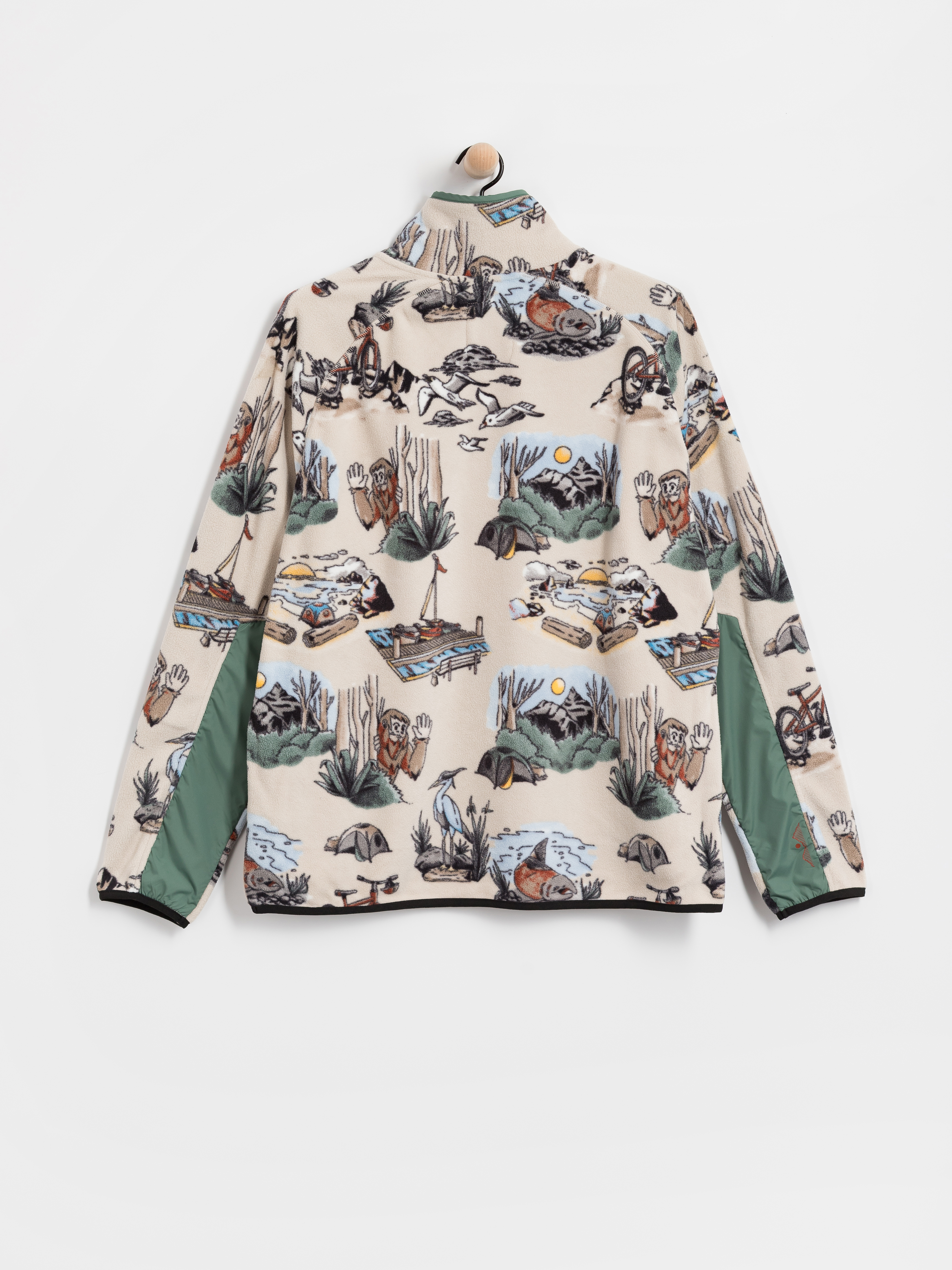 Мъжки Поларени суитшърт Kavu Teannaway (places to be)