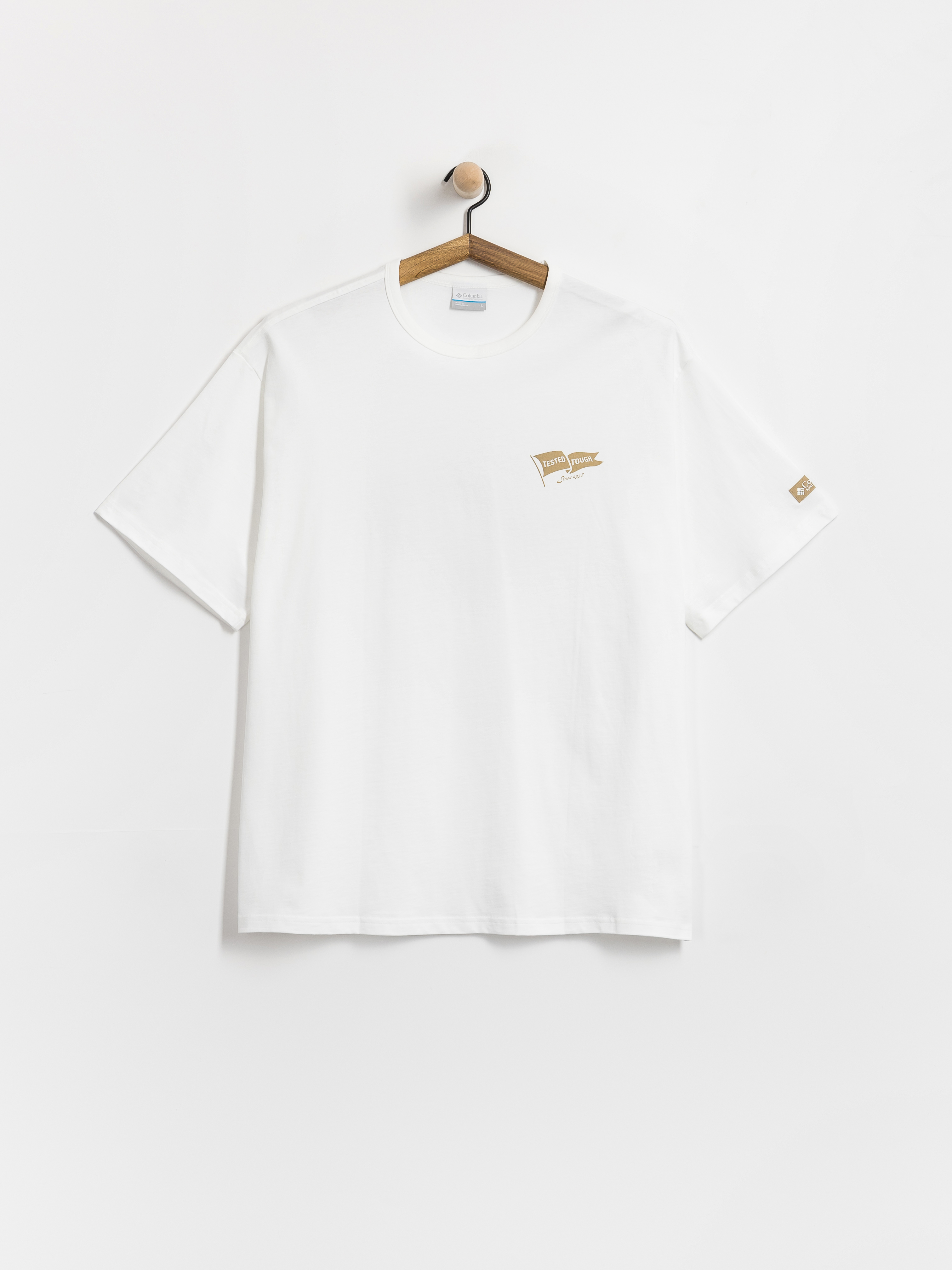 Тениска Columbia CSC Heavyweight Back Graphic (white/heritage)