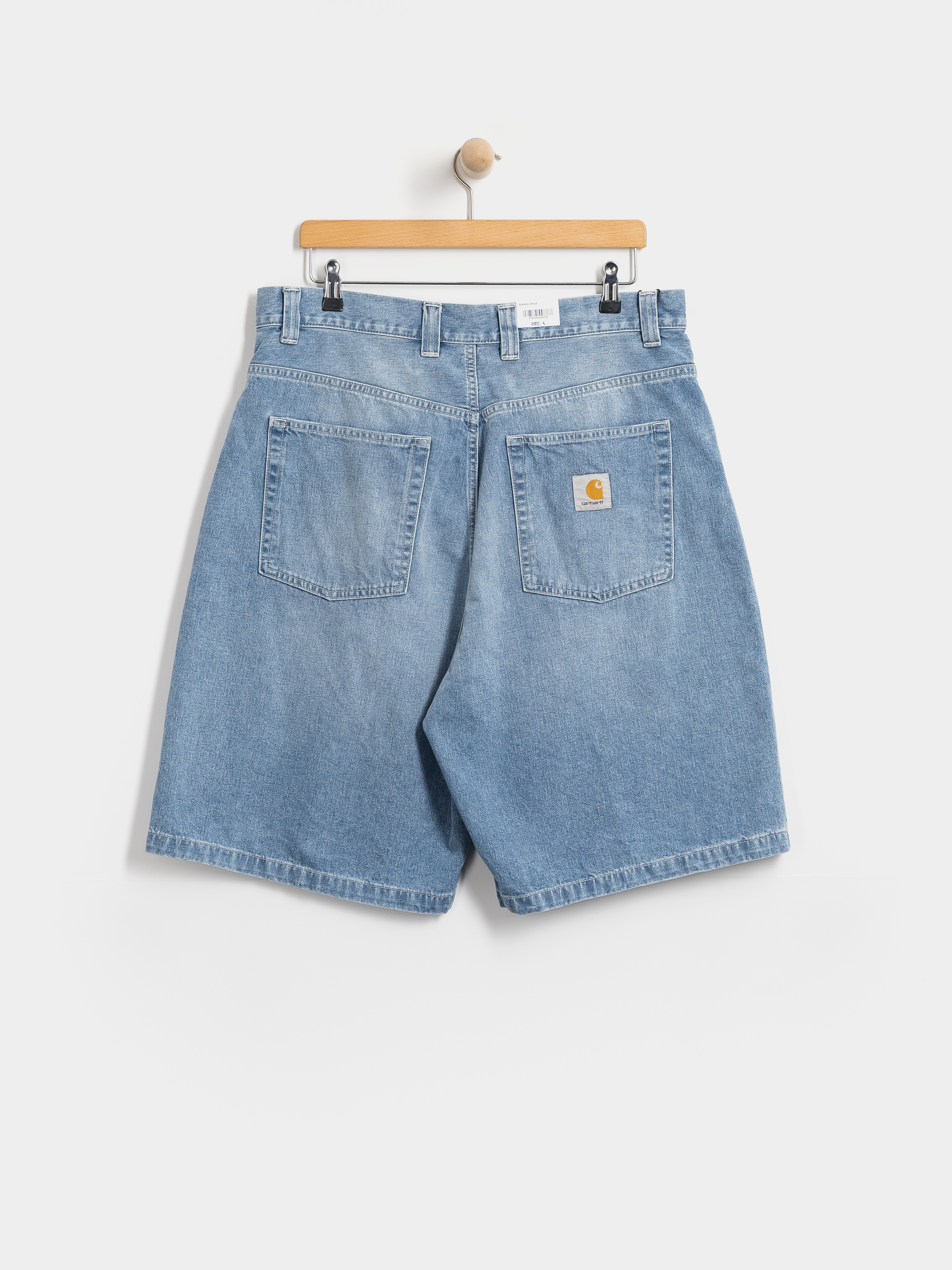 Къси панталони Carhartt WIP Brandon (blue light true washed)