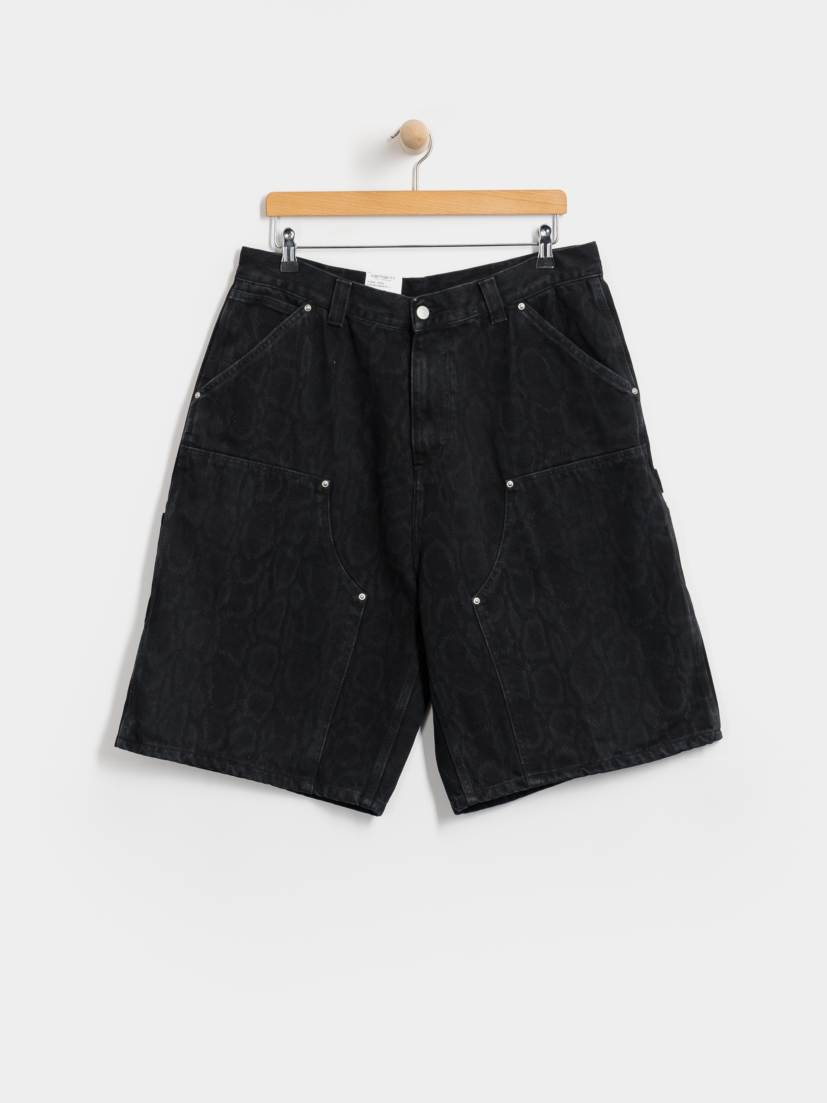 Къси панталони Carhartt WIP OG Double Knee (snake camo/black)