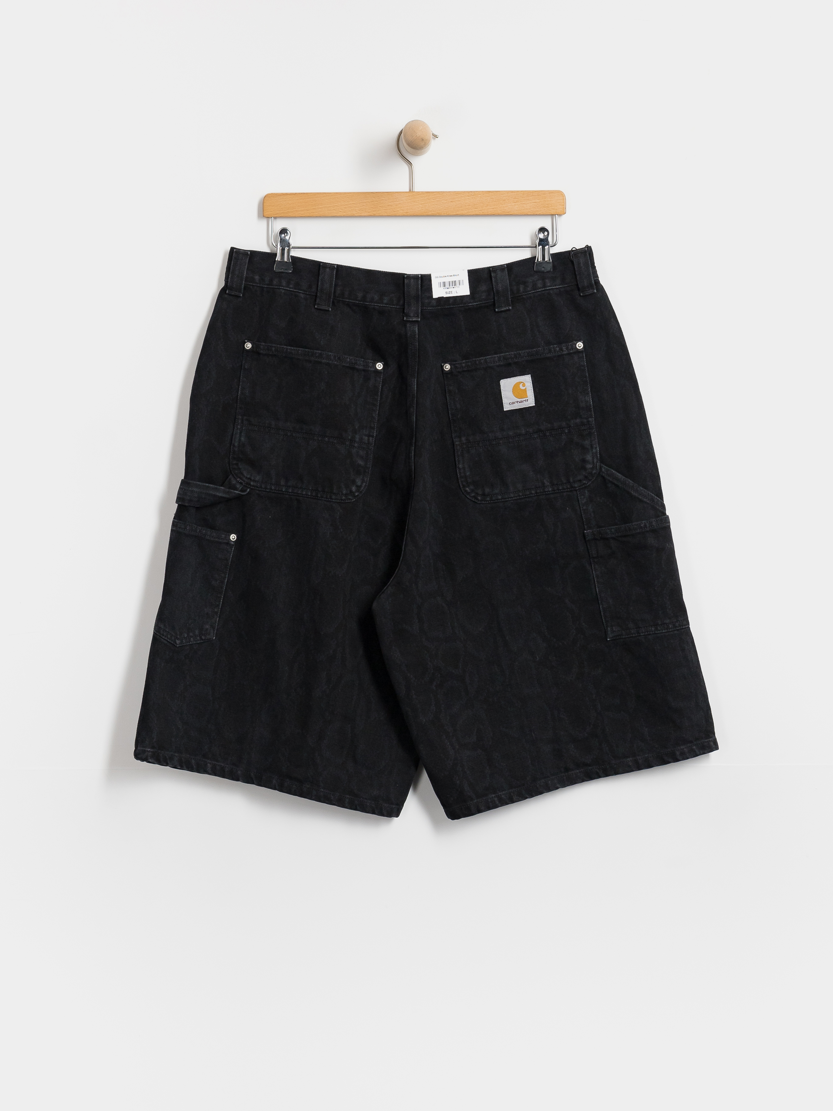 Къси панталони Carhartt WIP OG Double Knee (snake camo/black)