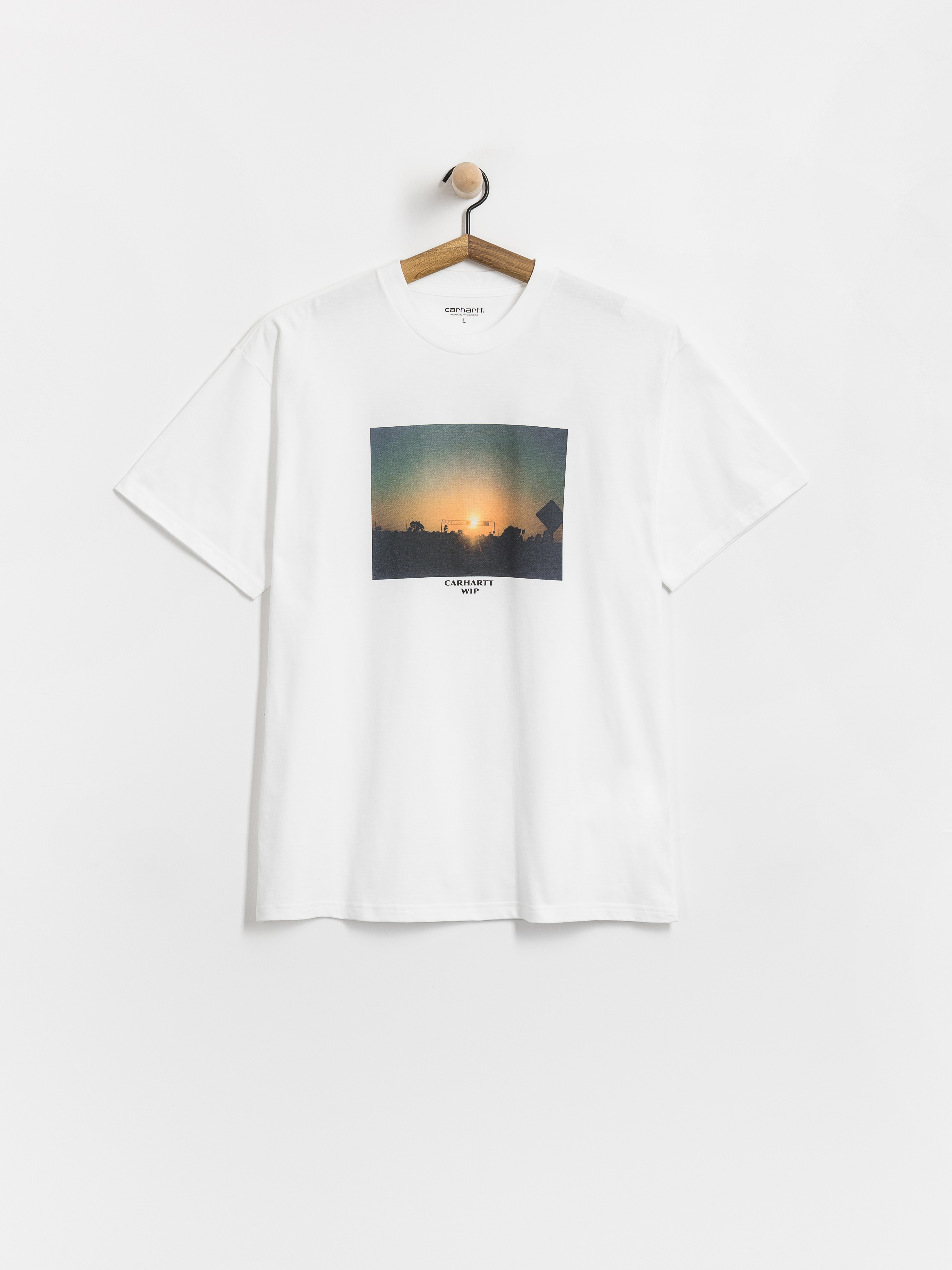 Тениска Carhartt WIP Warm Views (white)