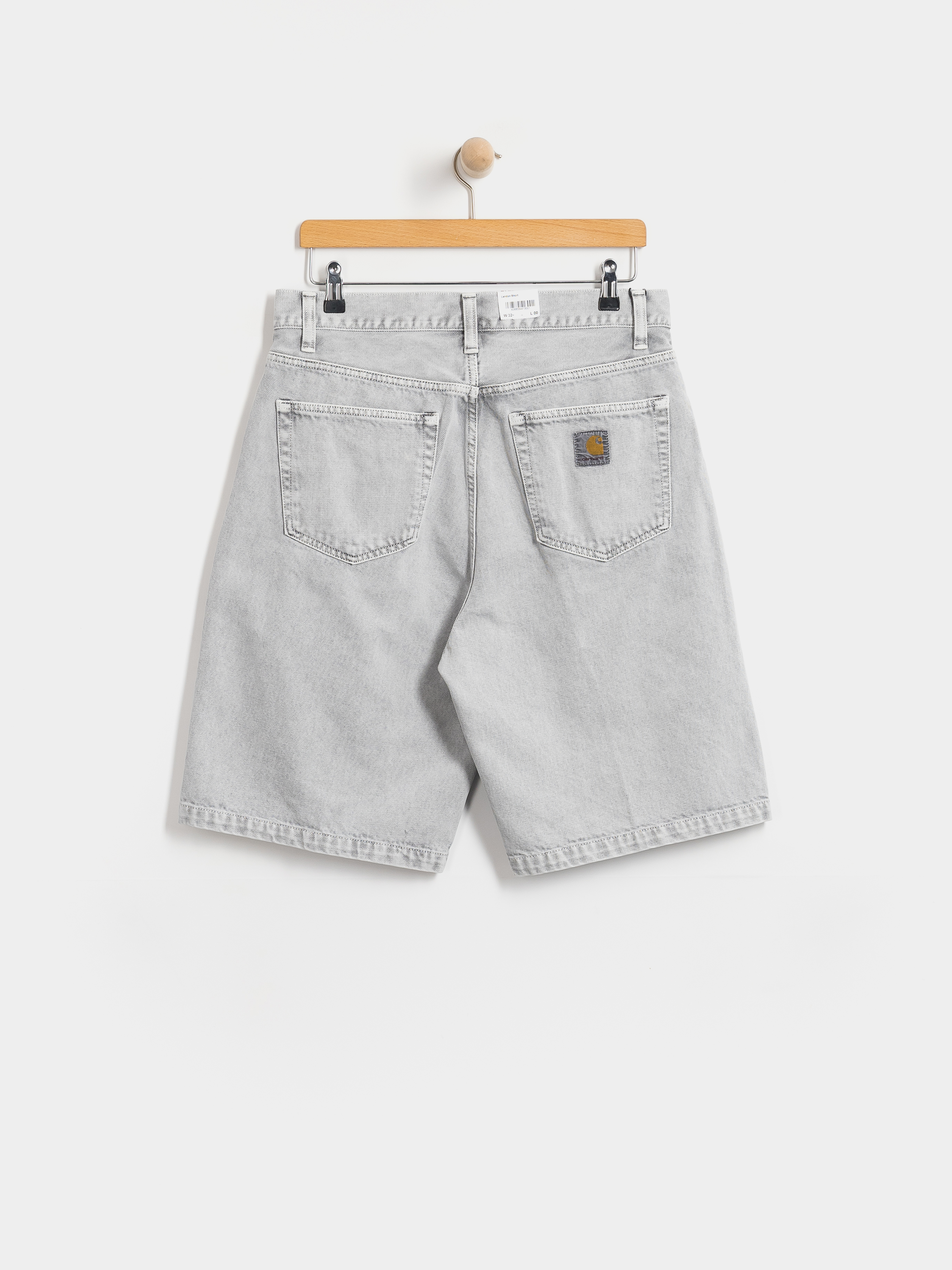 Къси панталони Carhartt WIP Landon (black chalk wash)