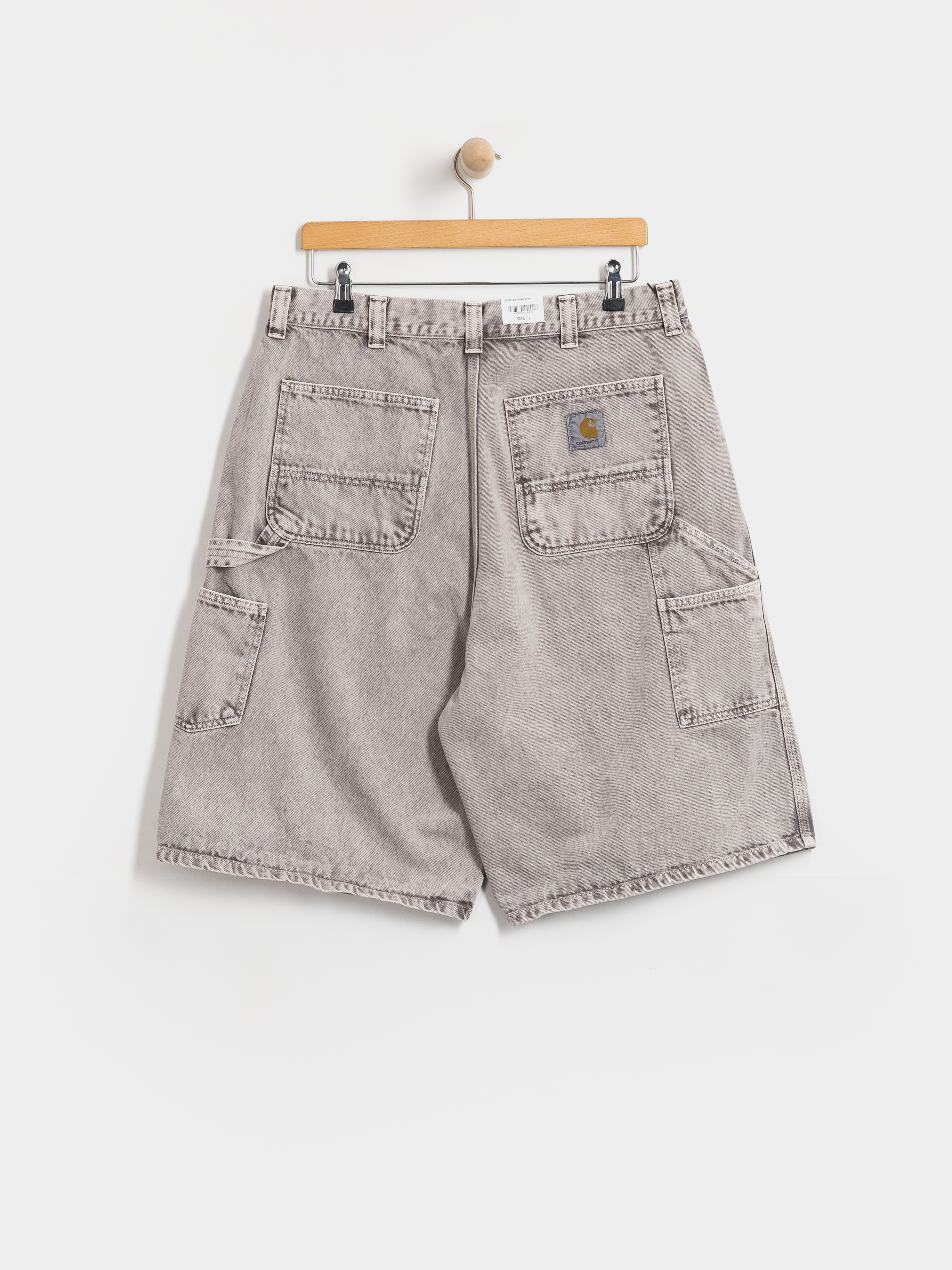 Къси панталони Carhartt WIP OG Single Knee (shale chalk wash)