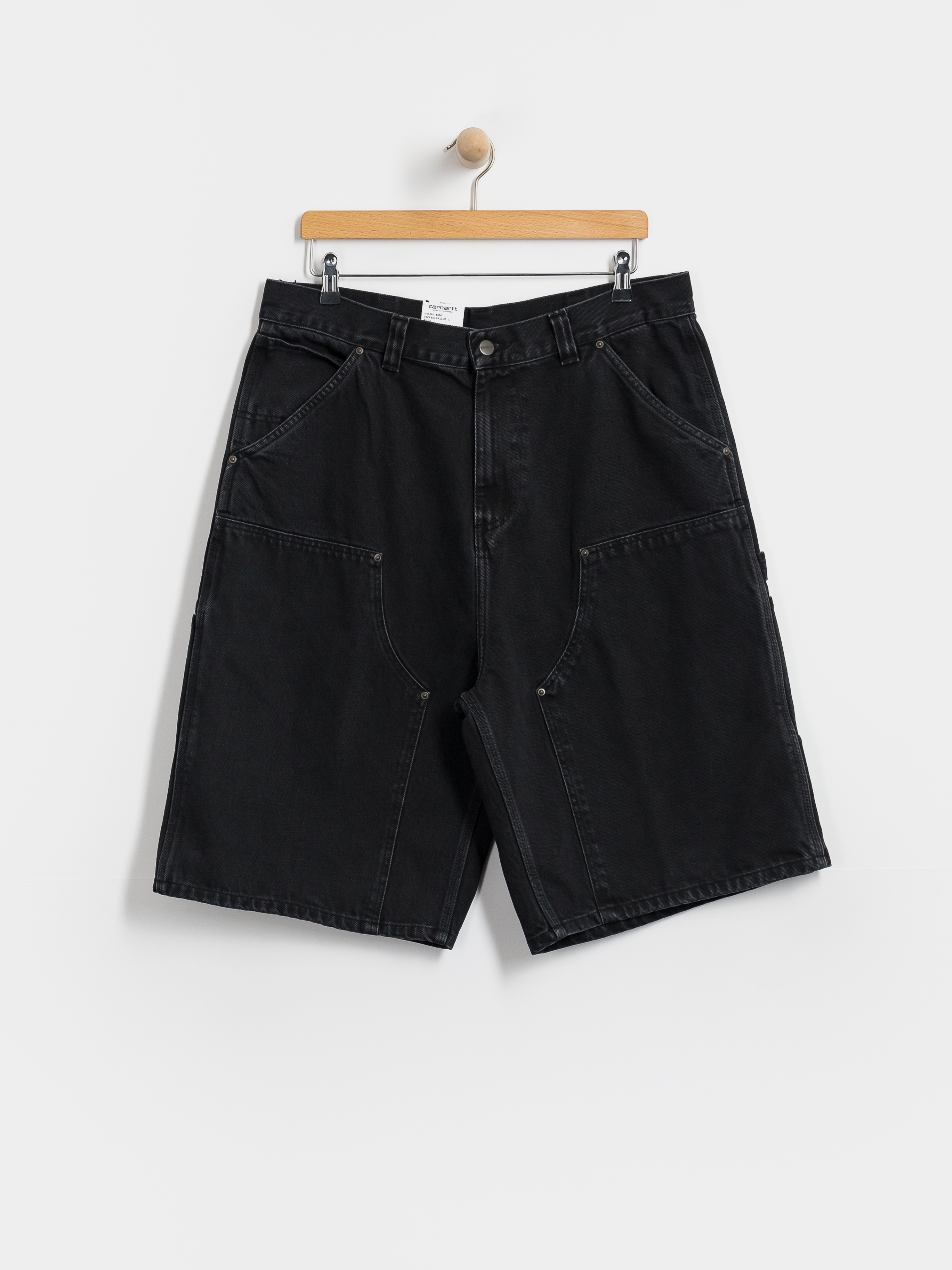 u041au044au0441u0438 u043fu0430u043du0442u0430u043bu043eu043du0438 Carhartt WIP OG Double Knee (black stone washed)