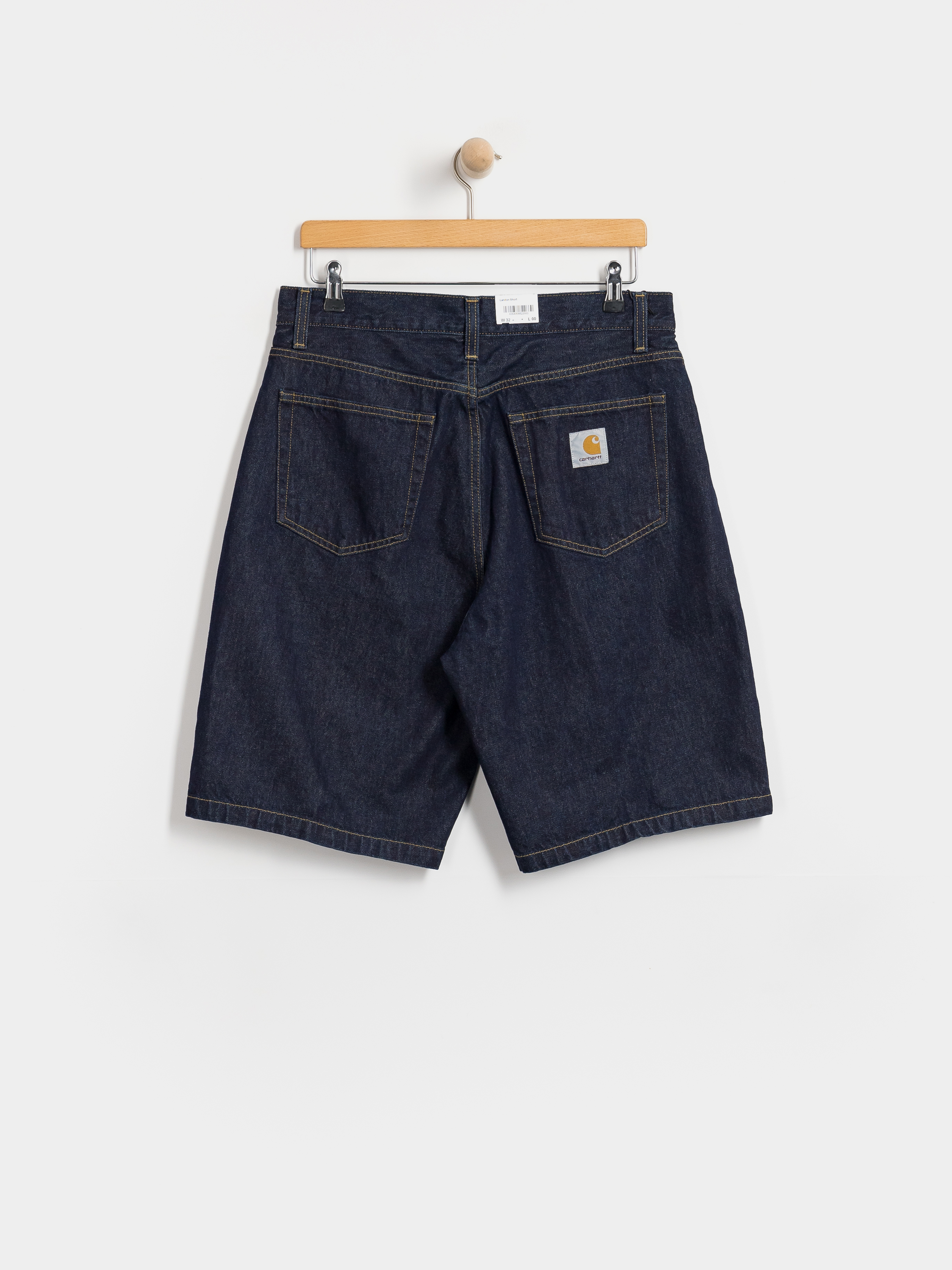 Къси панталони Carhartt WIP Landon (blue rinsed)