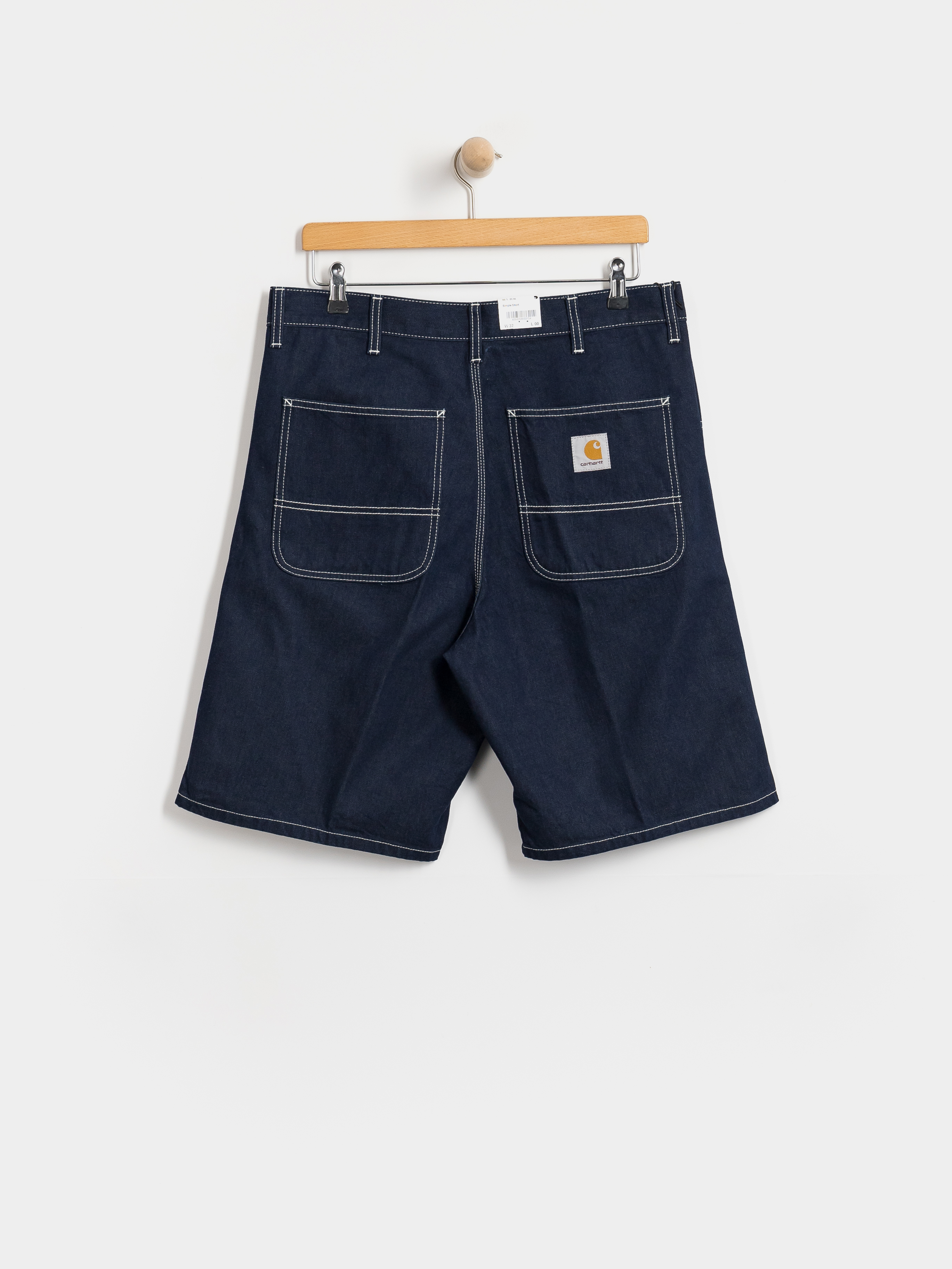 Къси панталони Carhartt WIP Simple (blue one wash)