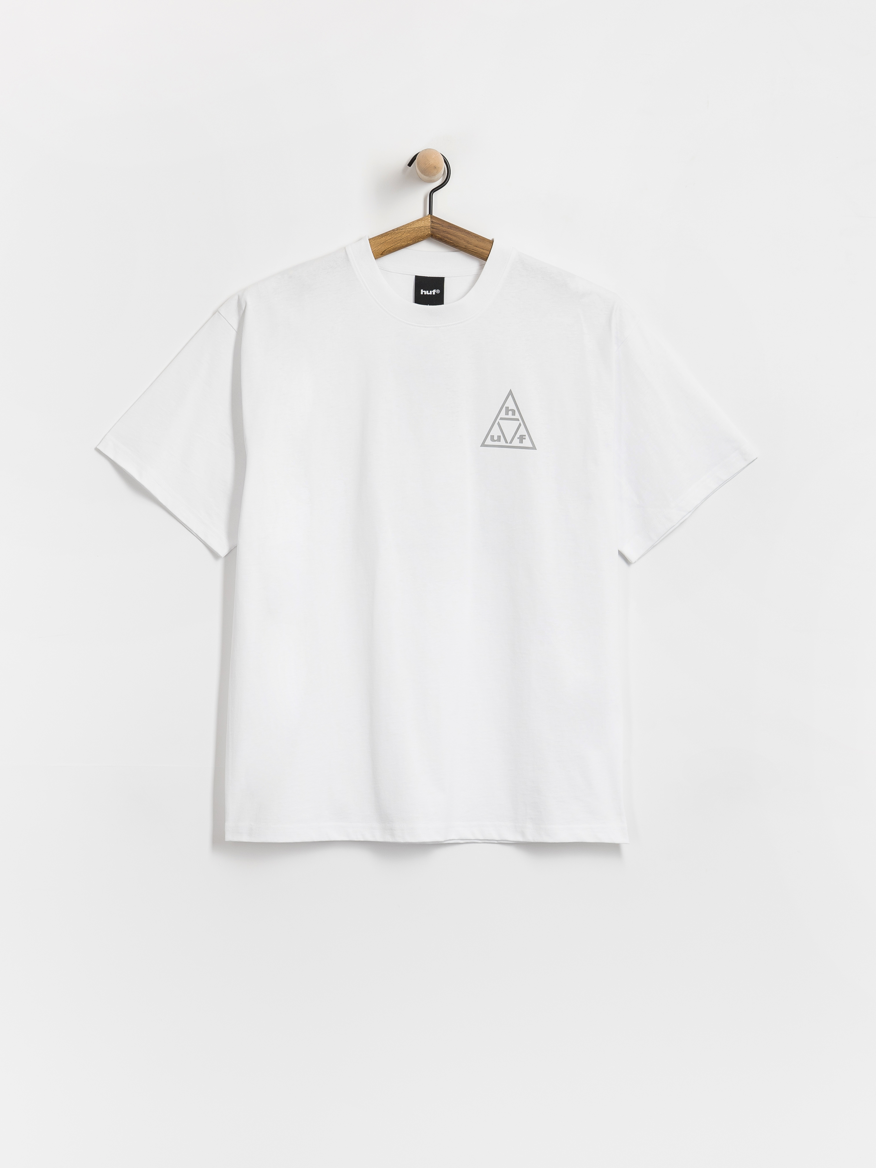 Тениска HUF Triple Triangle (white/grey)