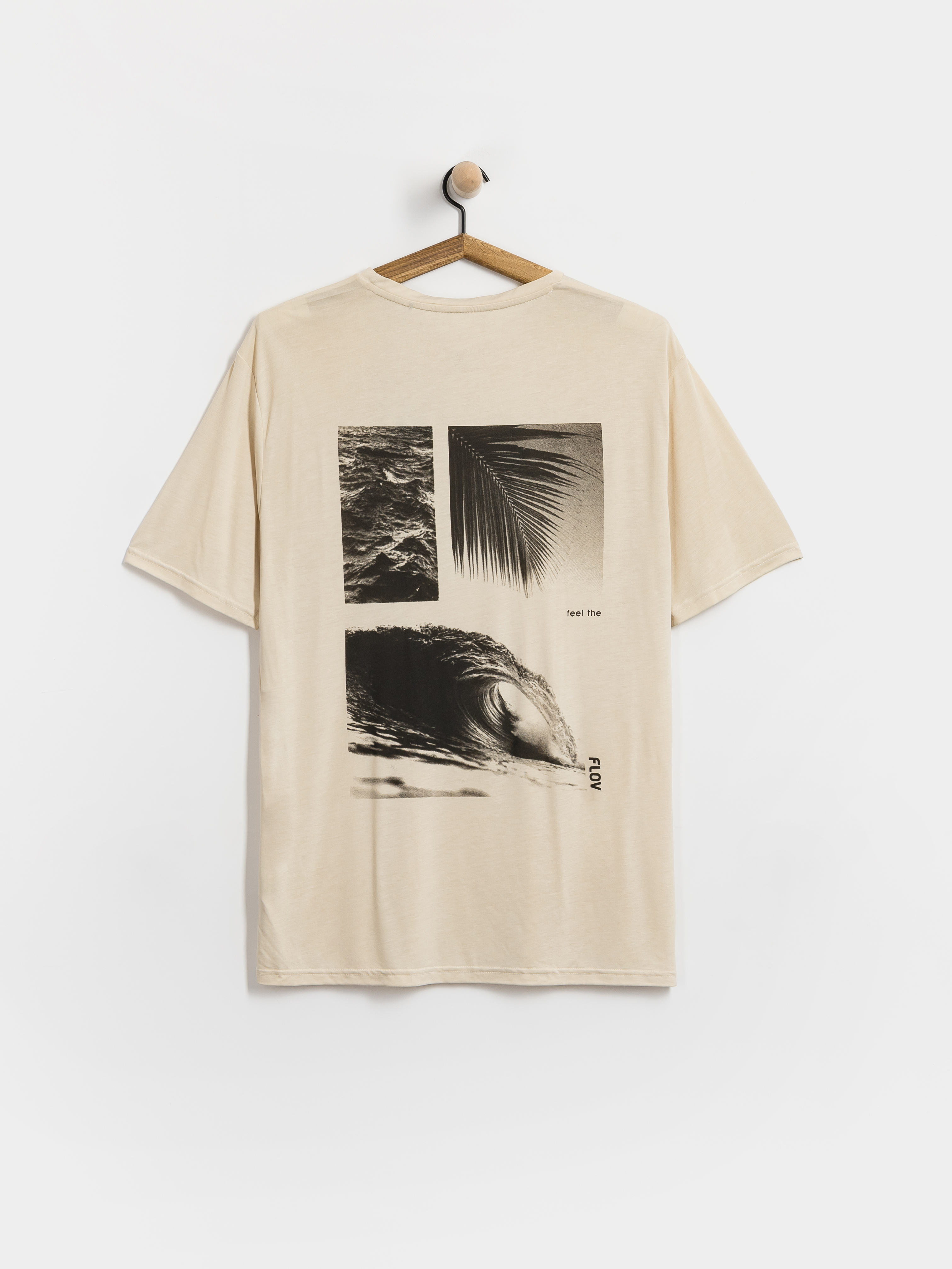 Тениска FLOV Mocu (beige)