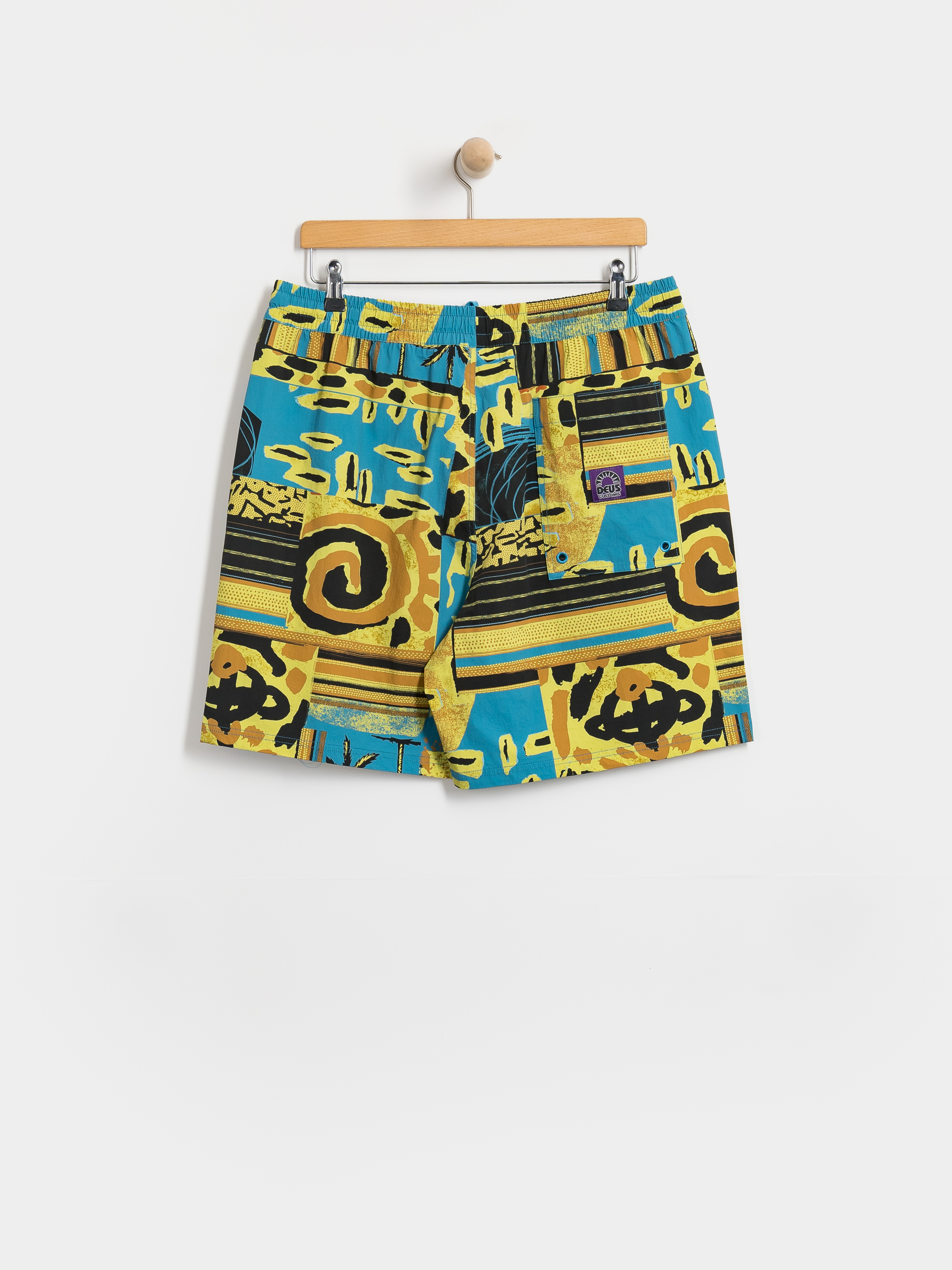 Къси панталони Deus Ex Machina Freamon Swim (yellow)