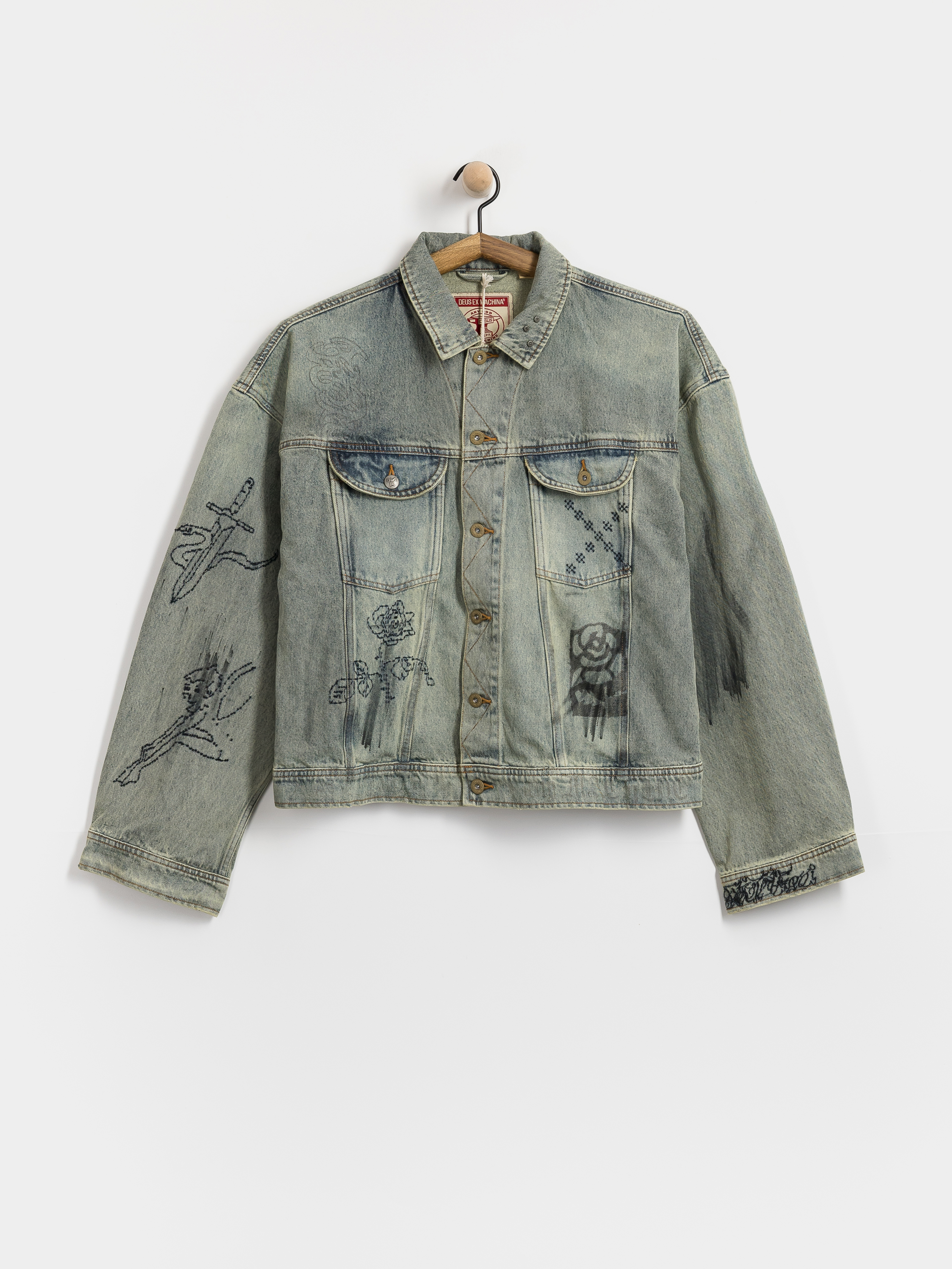 Яке Deus Ex Machina Mephistopheles (vintage indigo)