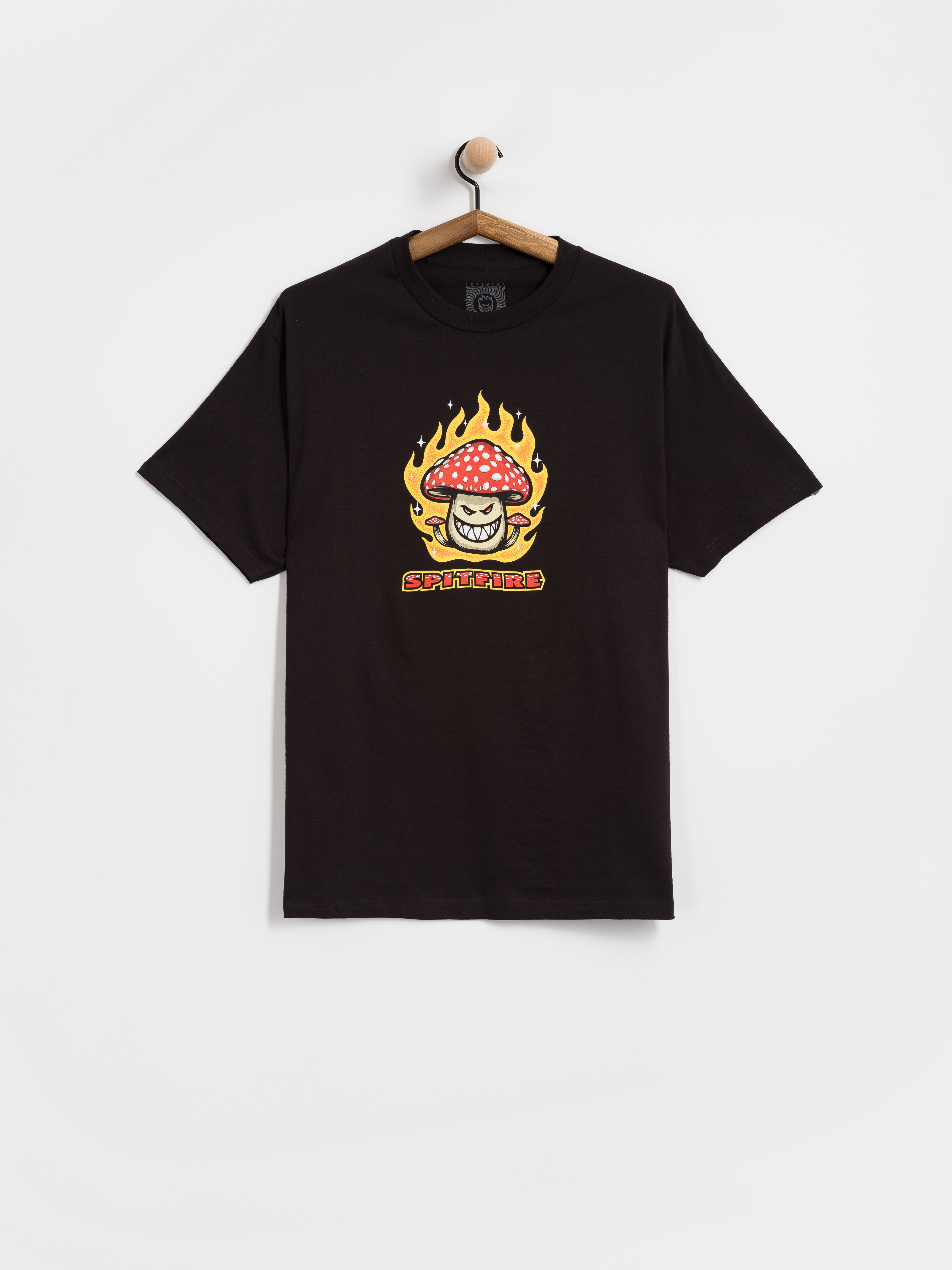 Тениска Spitfire Mushroom Bighead (black)