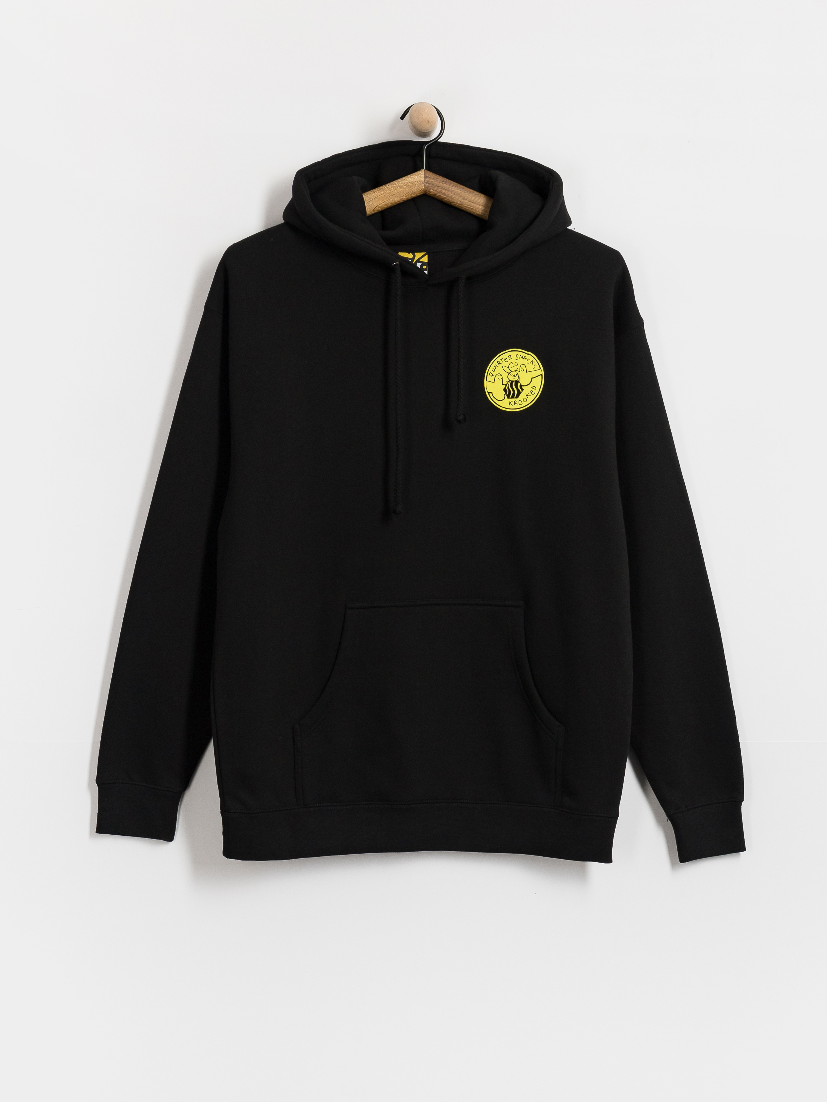 Суитшърт Krooked X Quarter Snacks Snackman (black)
