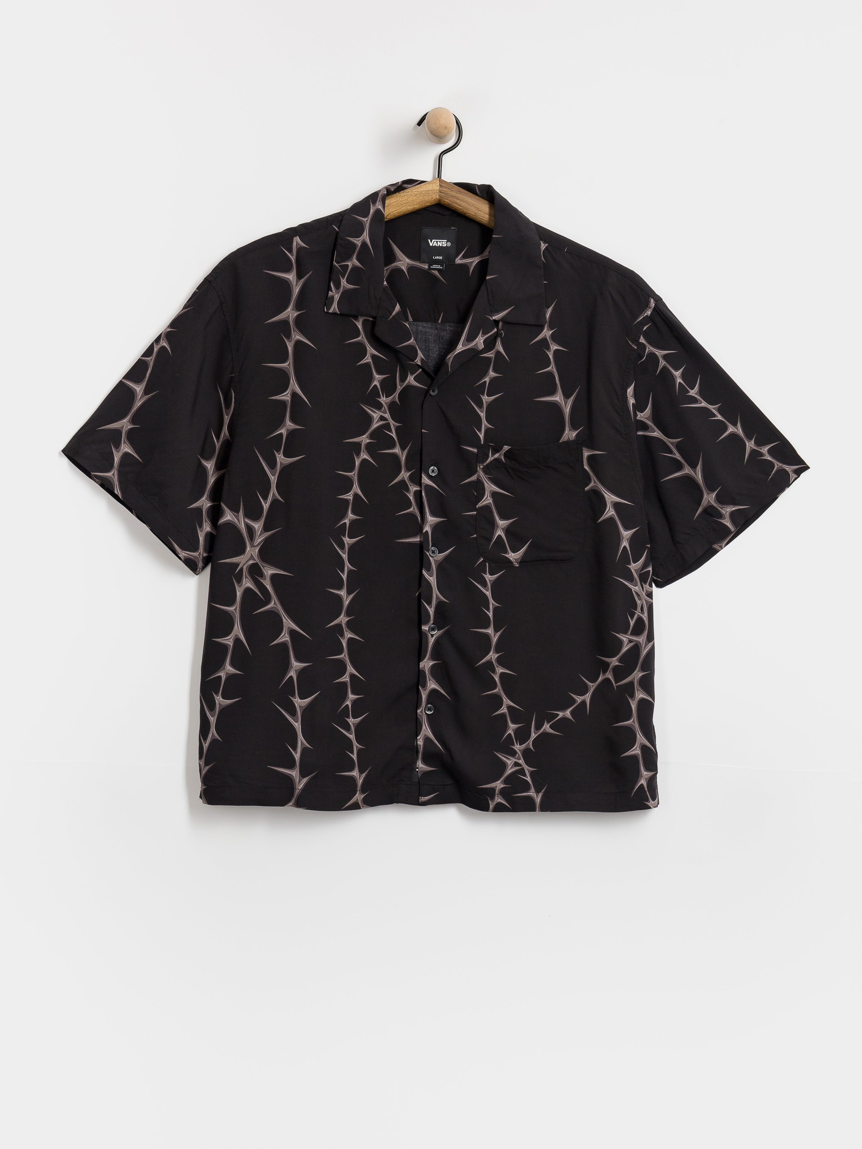 u0420u0438u0437u0430 Vans Van Doren Printed Camp (black)