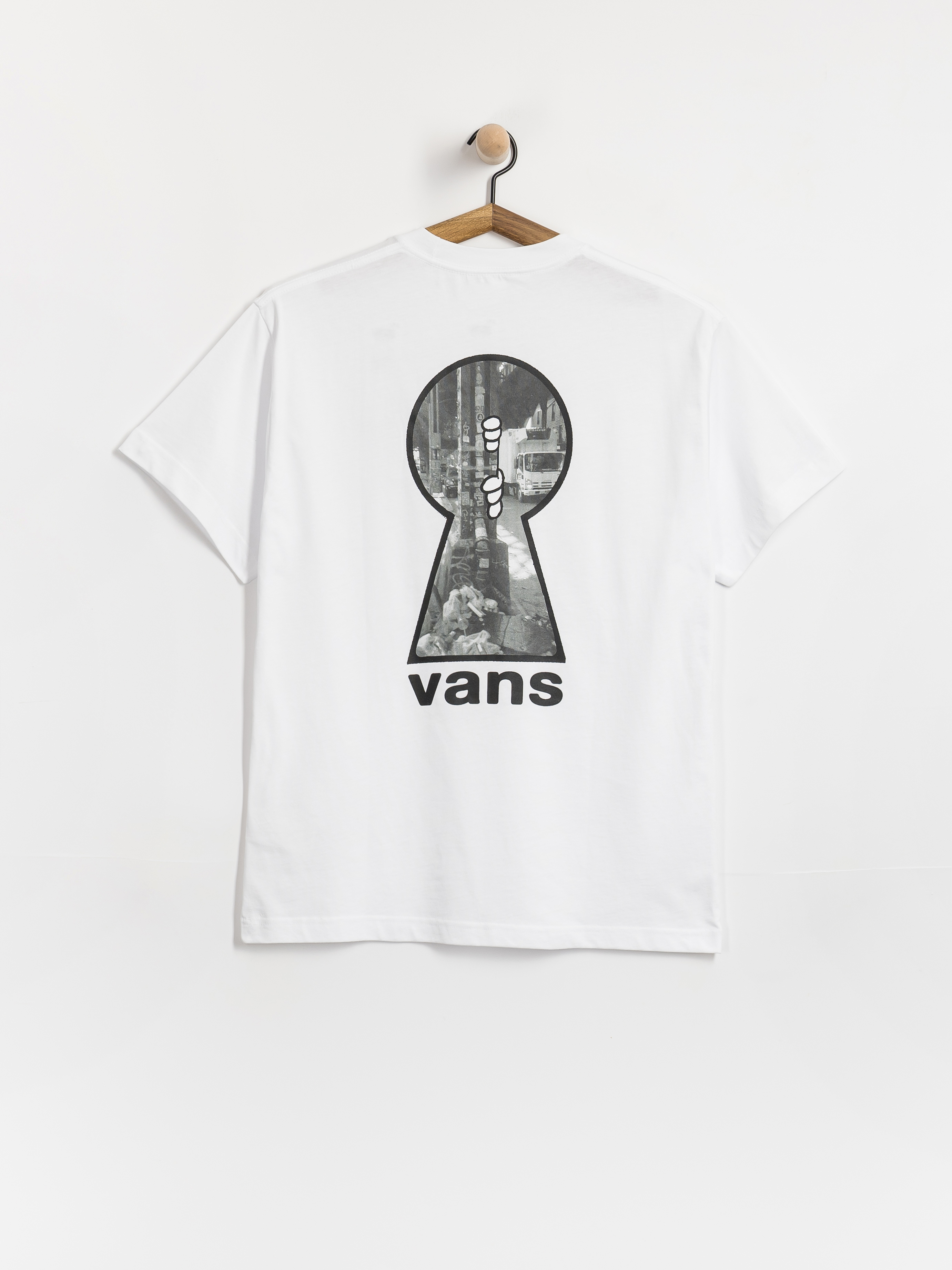 Тениска Vans Keyhole Classic (white)