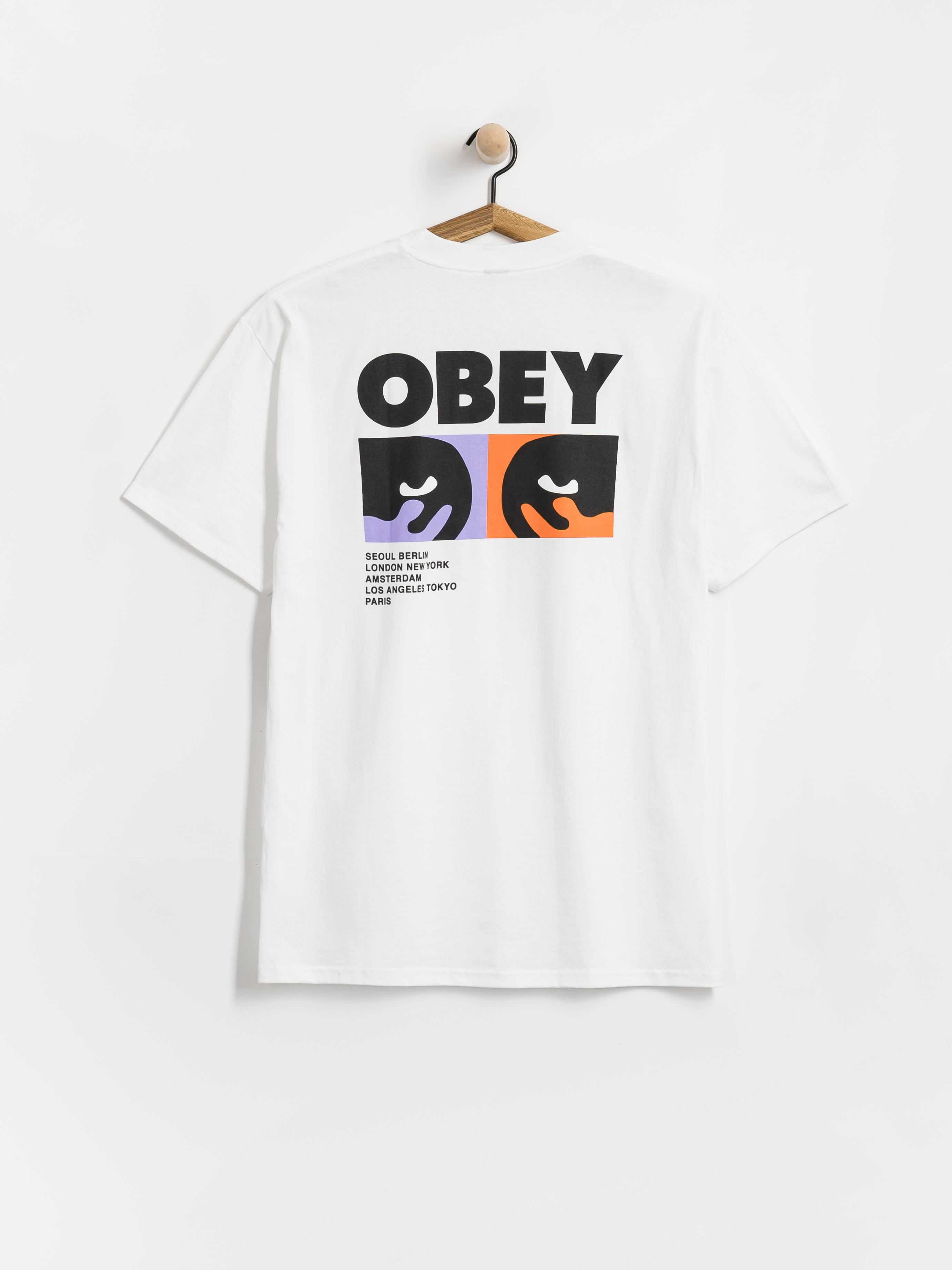 Тениска OBEY Always Watching (white)