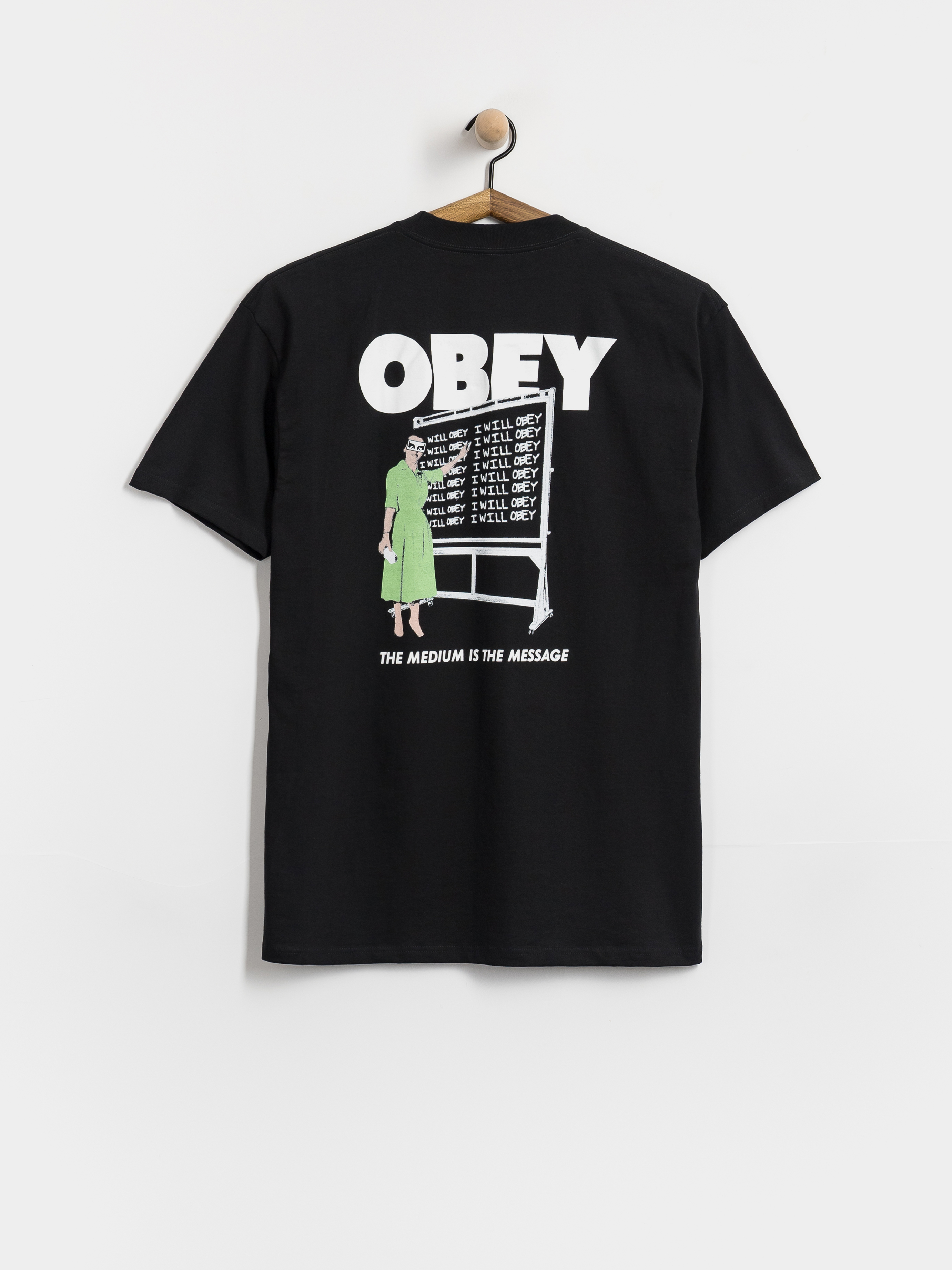 Тениска OBEY I Will Obey (black)